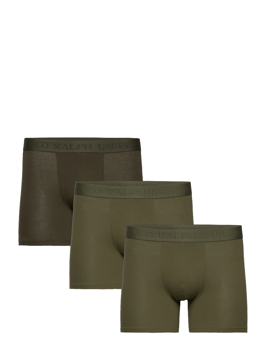 Polo Ralph Lauren - COTTON BLEND-3PK-BXB - unterhosen im multipack - 3pk olives - 1