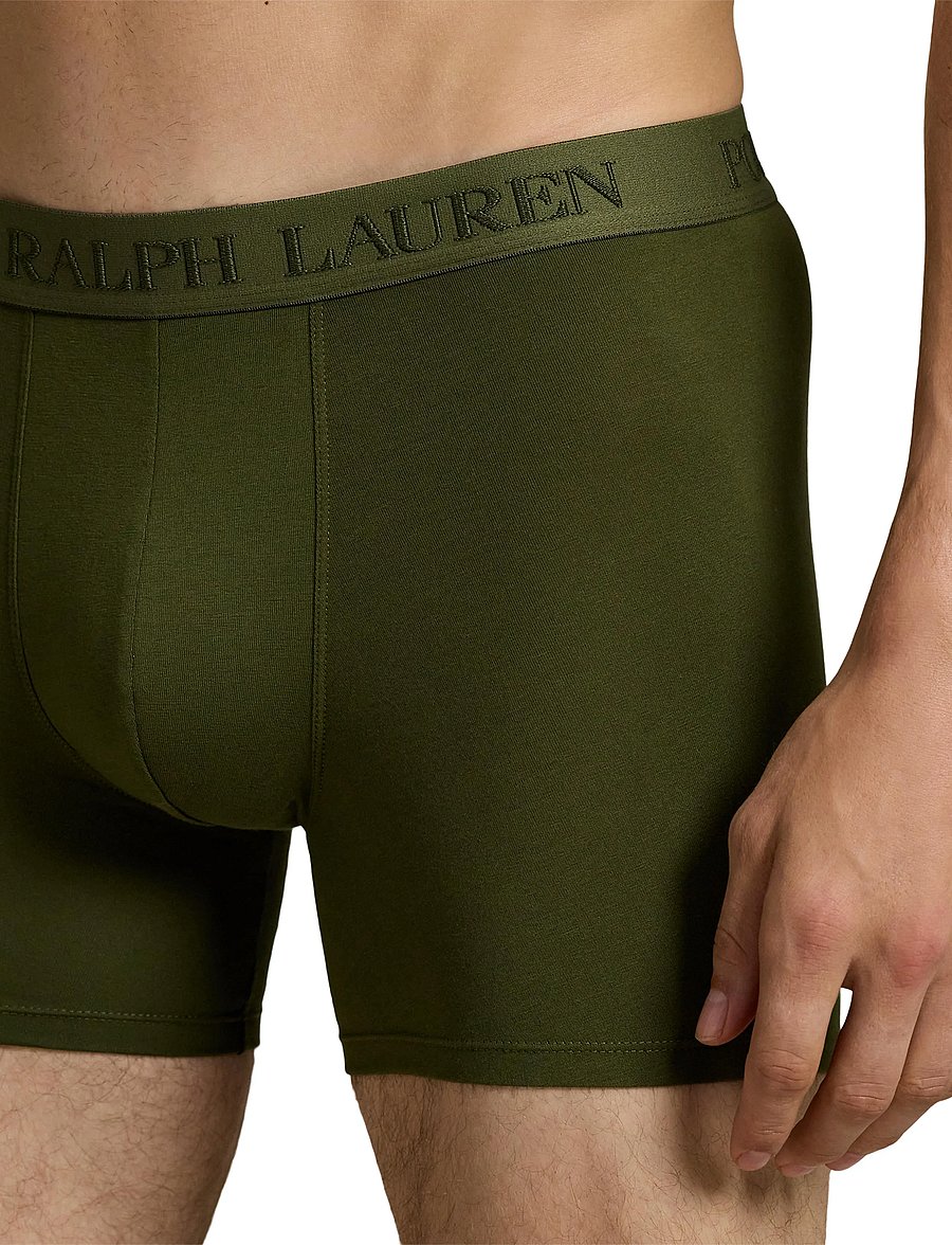 Polo Ralph Lauren - COTTON BLEND-3PK-BXB - unterhosen im multipack - 3pk olives - 2