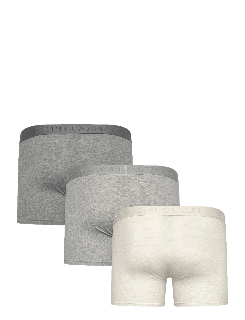 Polo Ralph Lauren - Stretch Cotton Boxer Brief 3-Pack - unterhosen im multipack - 3pk sho htr/and h - 1