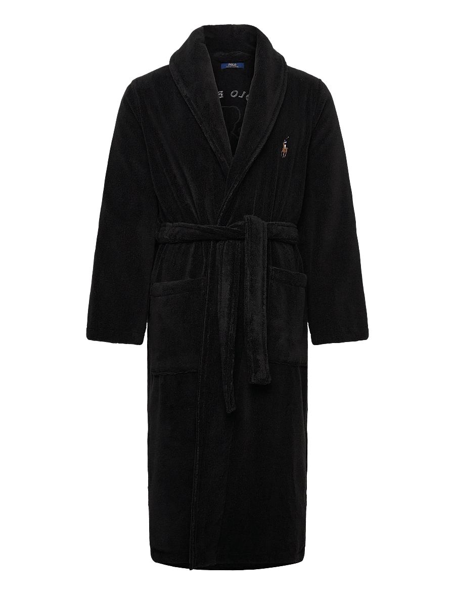 Polo Ralph Lauren - Polo Bear Cotton Terry Robe - bademäntel - polo black - 0