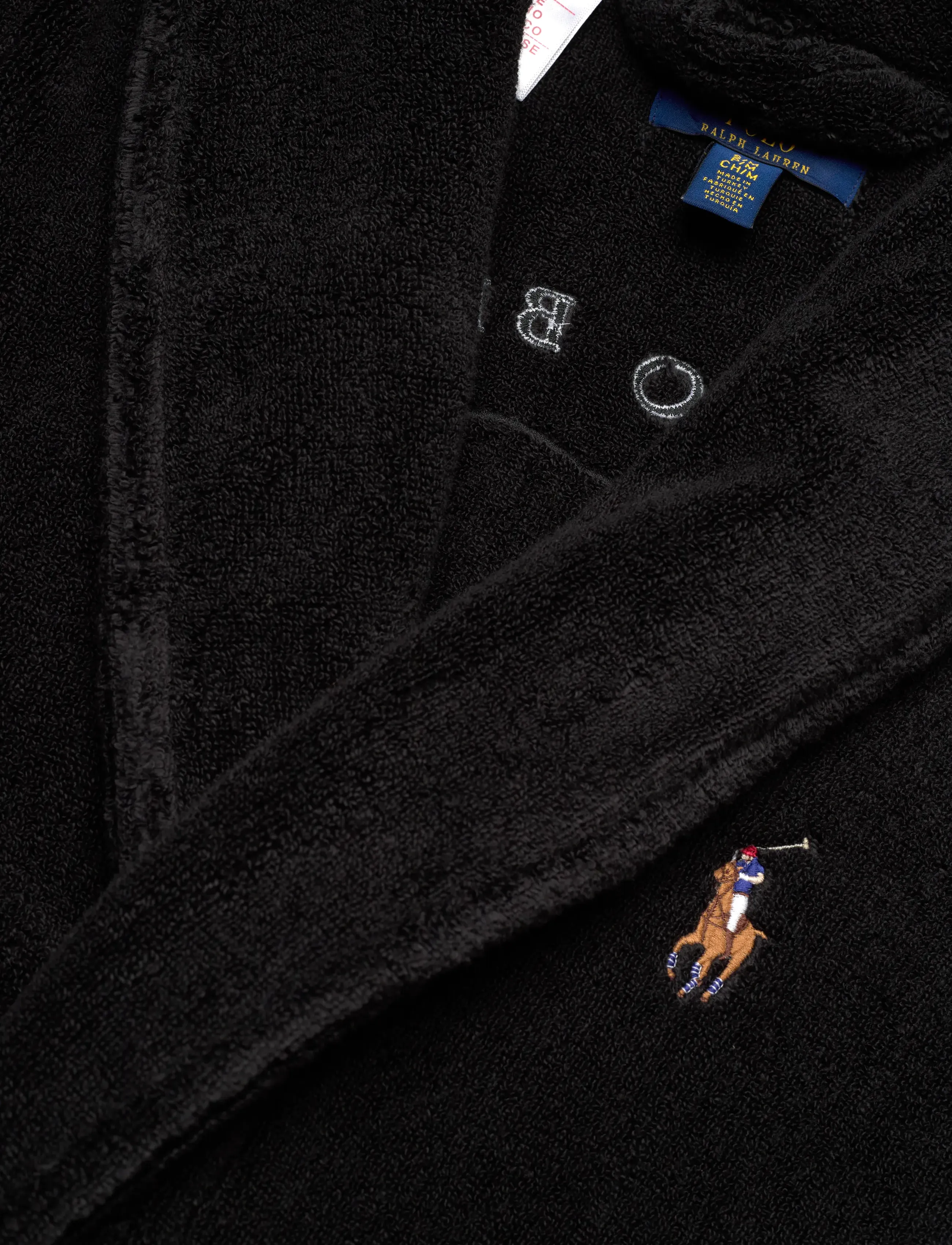 Polo Ralph Lauren - Polo Bear Cotton Terry Robe - bademäntel - polo black - 2