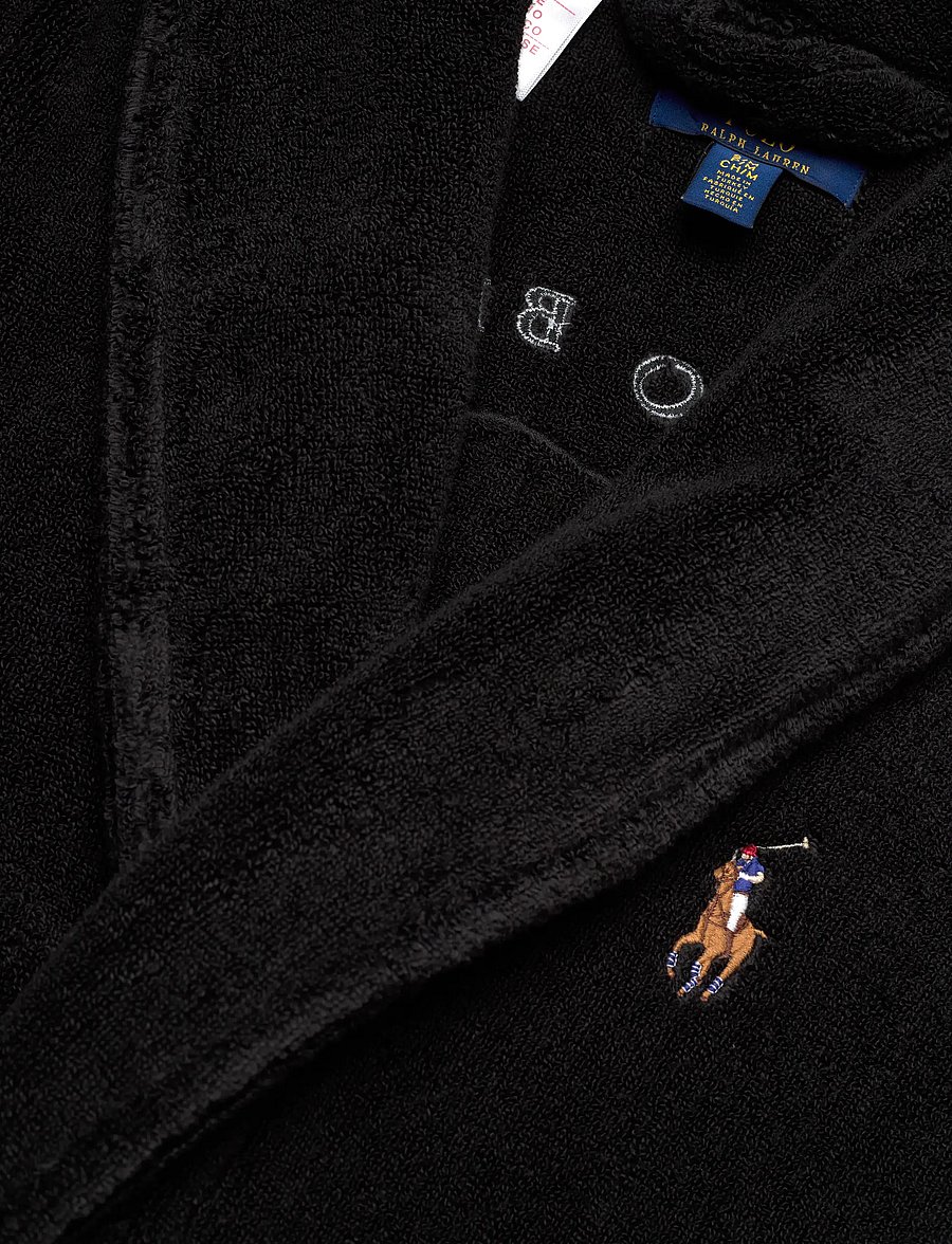 Polo Ralph Lauren - Polo Bear Cotton Terry Robe - bademäntel - polo black - 2