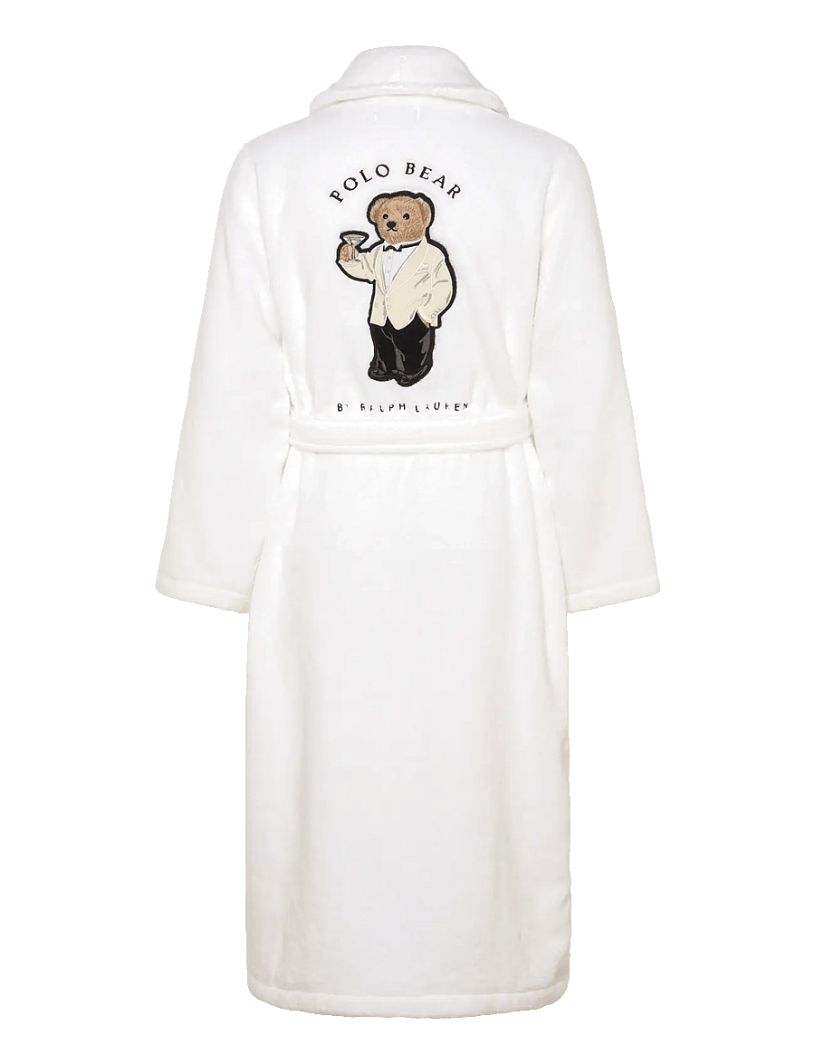 Polo Ralph Lauren - Polo Bear Cotton Terry Robe - bademäntel - white - 2