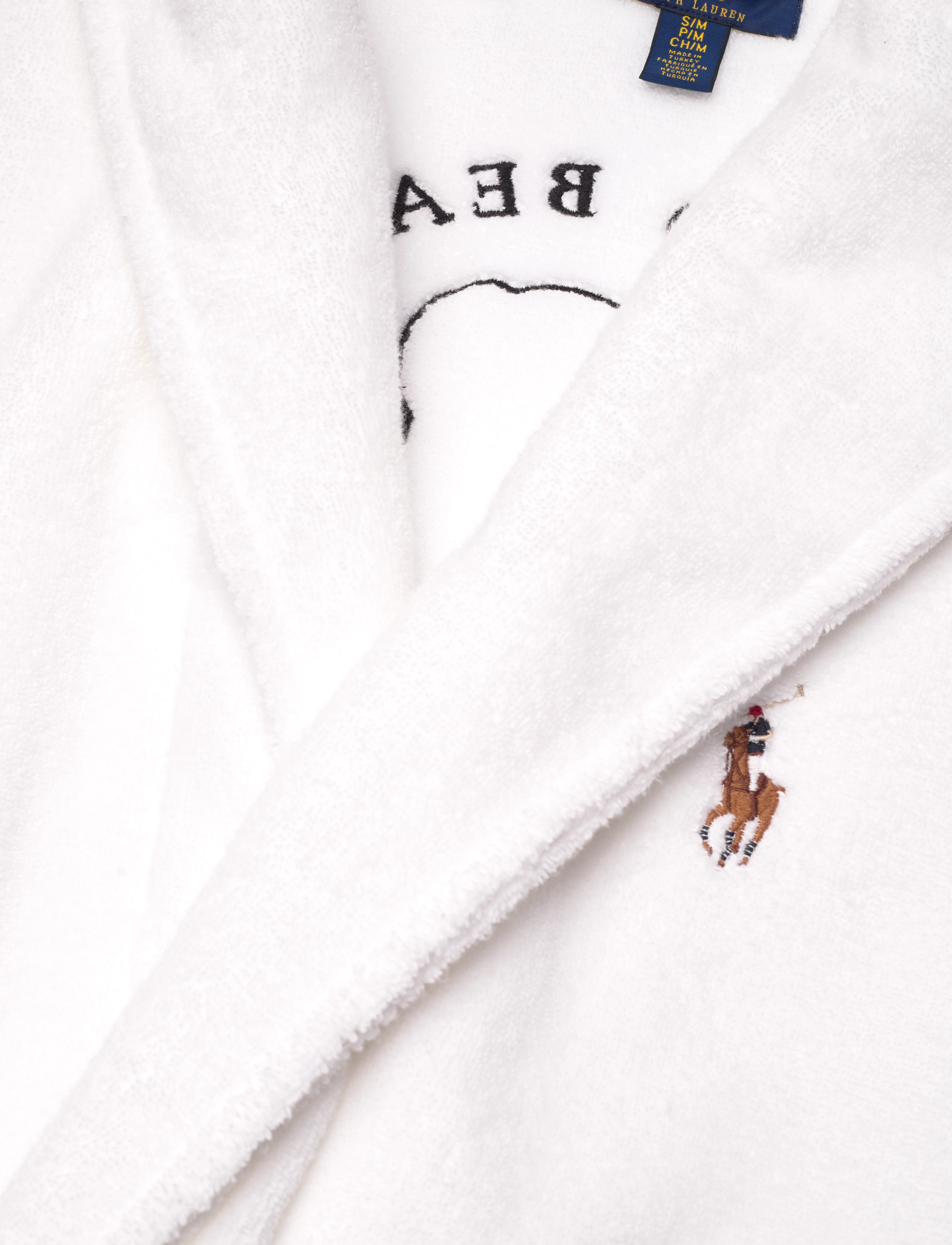 Polo Ralph Lauren - Polo Bear Cotton Terry Robe - robes - white - 4