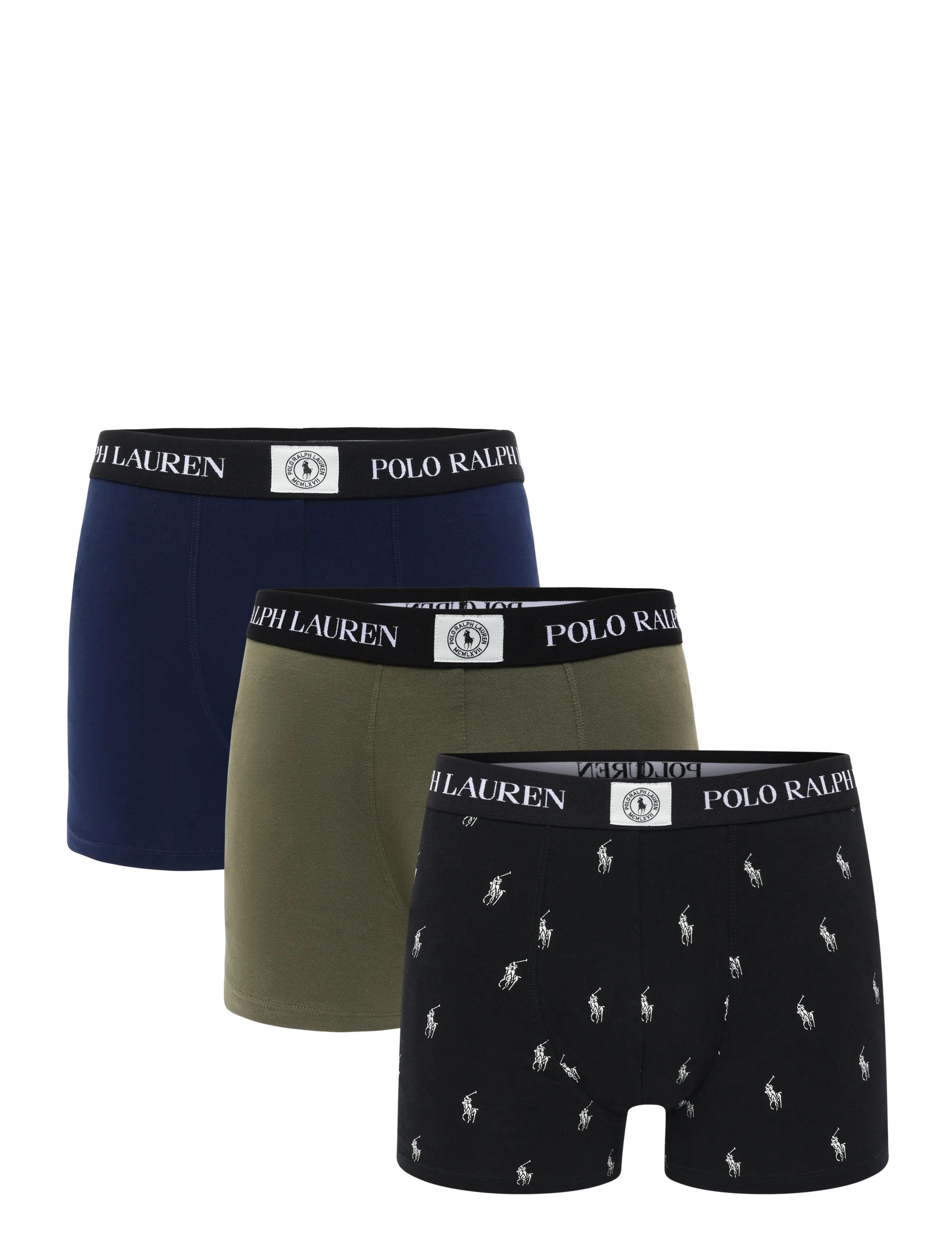 Polo Ralph Lauren BCI COTTON/ELASTANE-3PK-TRN - Aluspüksid - 3PK NP NAVY/CRS O / navy