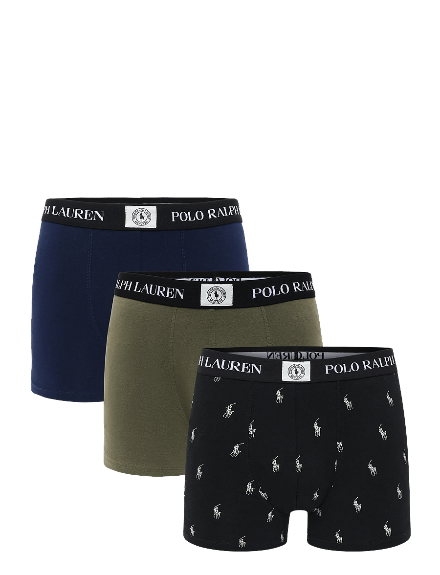 Polo Ralph Lauren - BCI COTTON/ELASTANE-3PK-TRN - unterhosen im multipack - 3pk np navy/crs o - 0