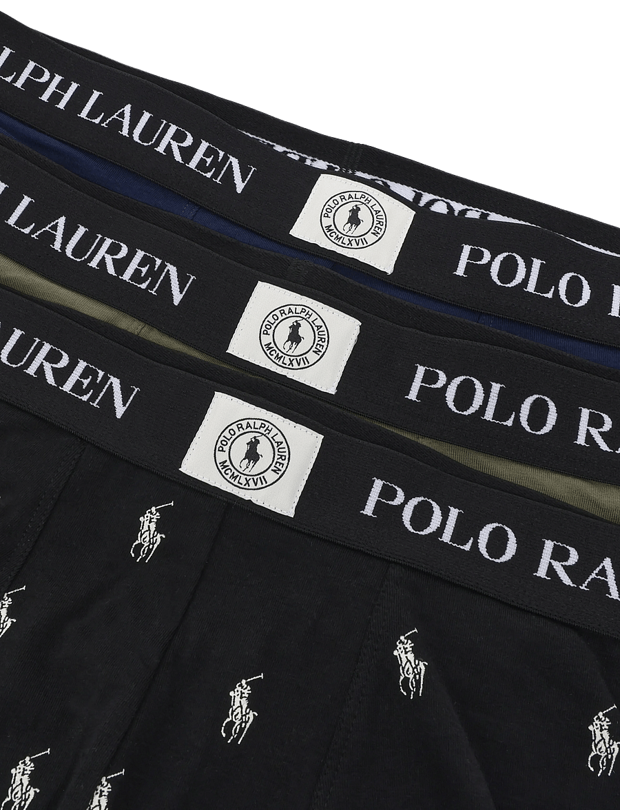 Polo Ralph Lauren - BCI COTTON/ELASTANE-3PK-TRN - unterhosen im multipack - 3pk np navy/crs o - 2