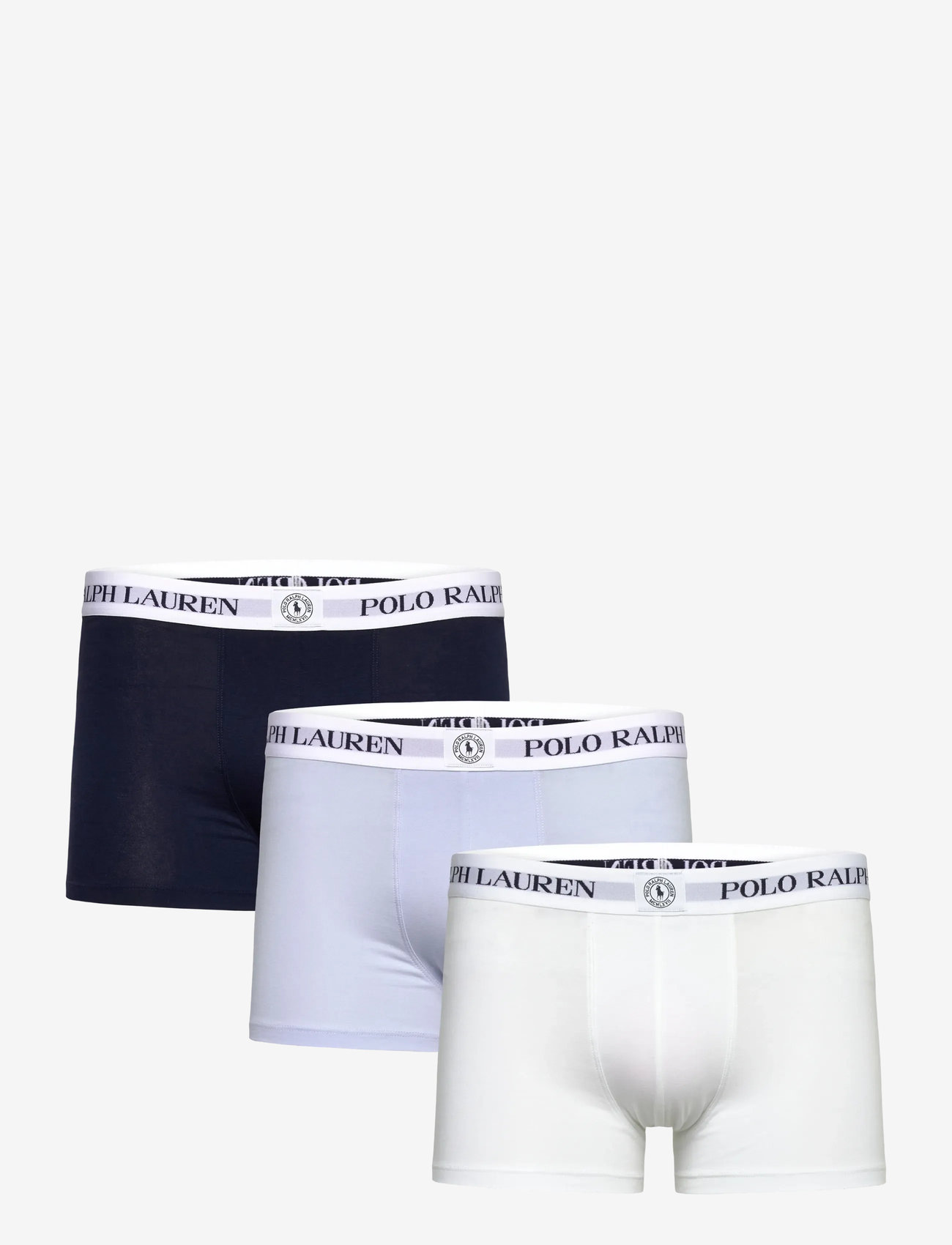 Polo Ralph Lauren - Classic Stretch Cotton Trunk 3-Pack - 3pk oxfrd blu/whi - 0
