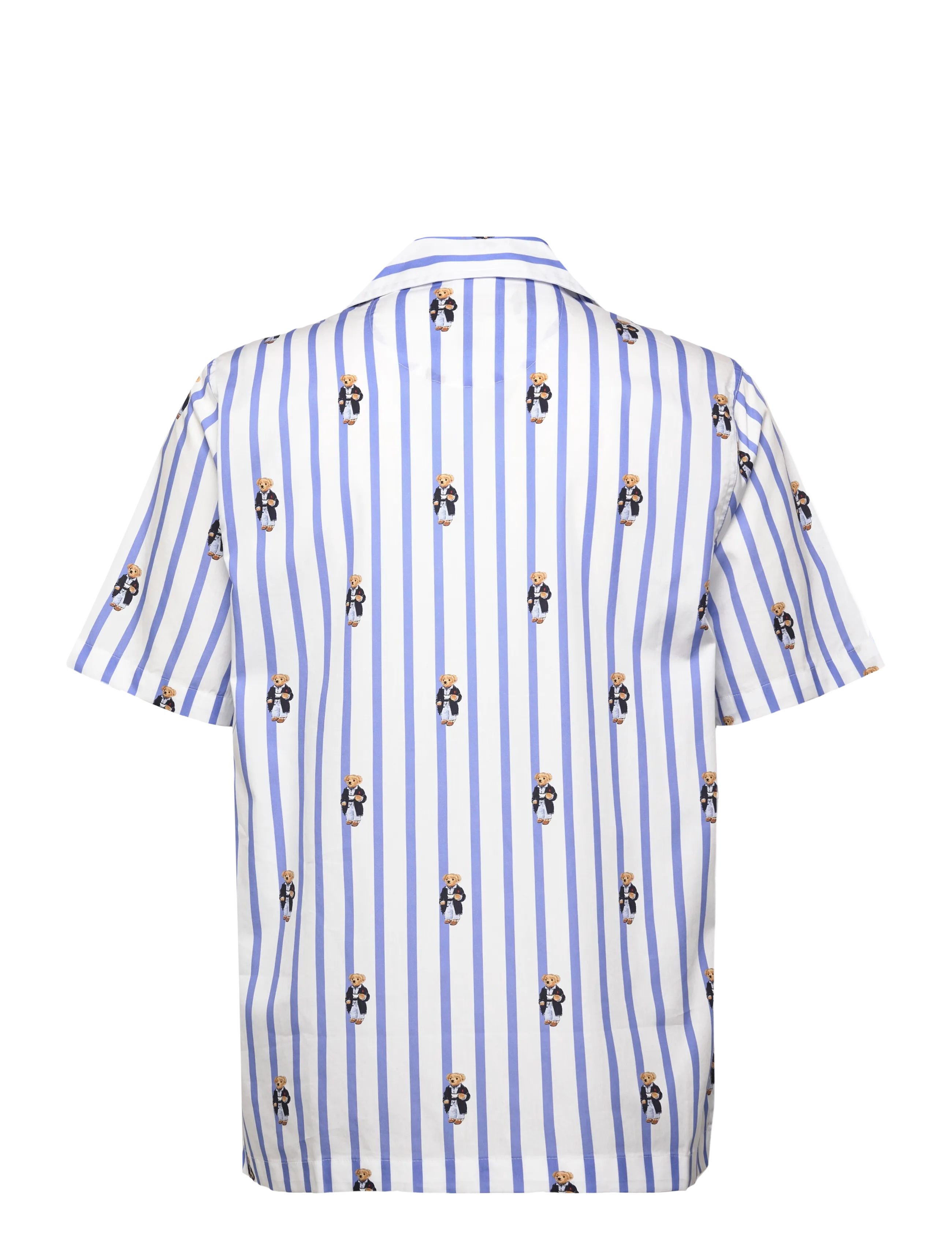 Polo Ralph Lauren - Polo Bear Striped Poplin Pajama Shirt - pidžaama topid - harbor island blu - 2