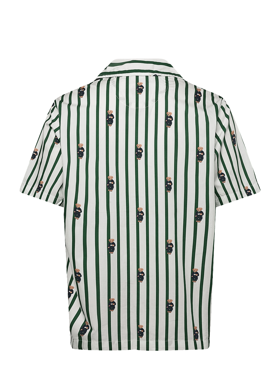 Polo Ralph Lauren - COTTON-SLE-TOP - pyjamaoberteile - verano green/whit - 1