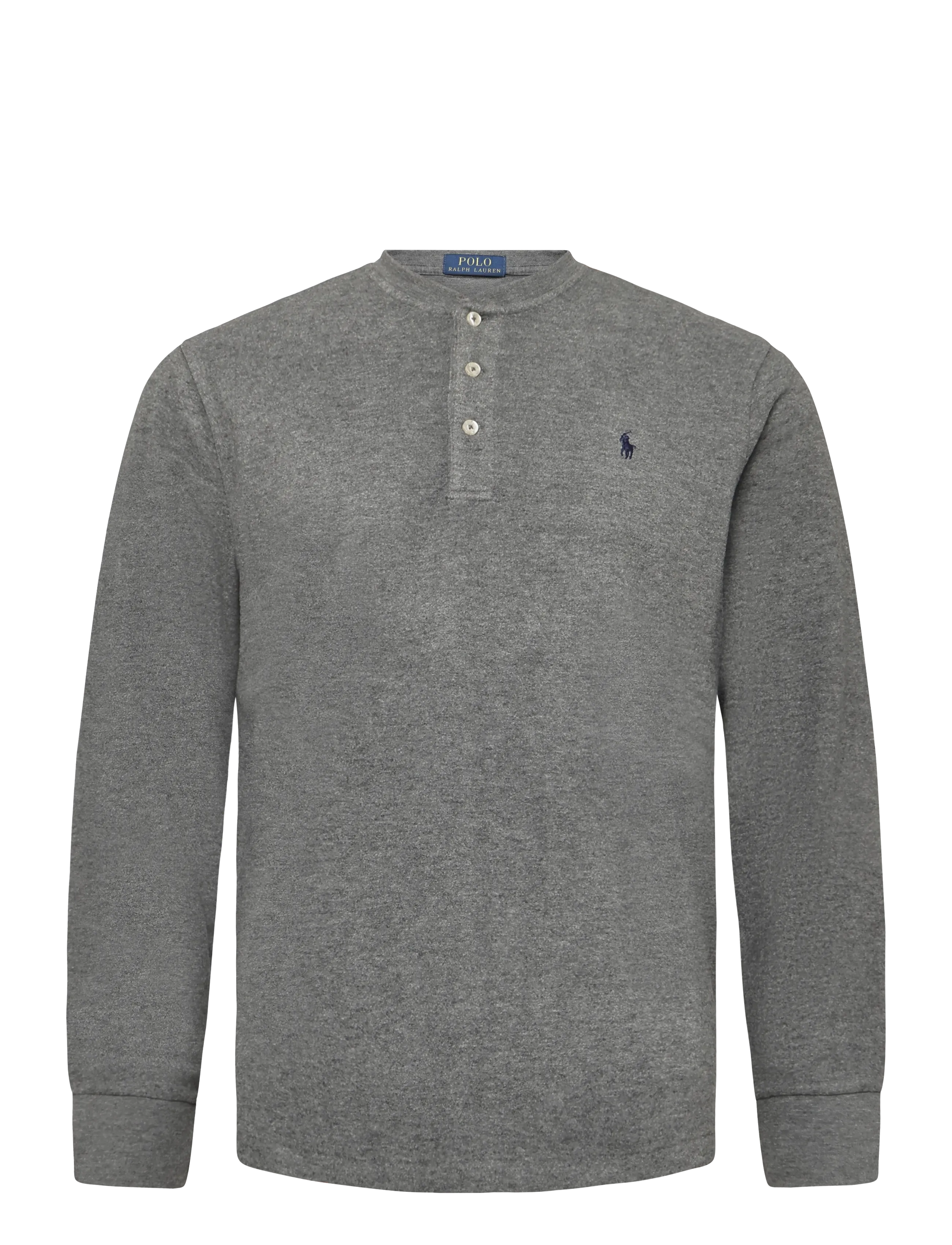 Polo Ralph Lauren COTTON-KNT-SLEEP TOP - Aluspesu - BARCLAY HEATHER / grey