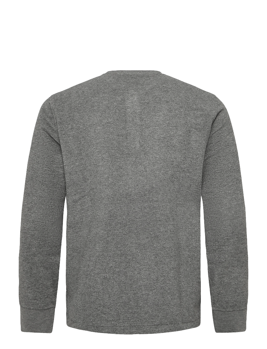 Polo Ralph Lauren - COTTON-KNT-SLEEP TOP - pidžaamasärgid - barclay heather - 1