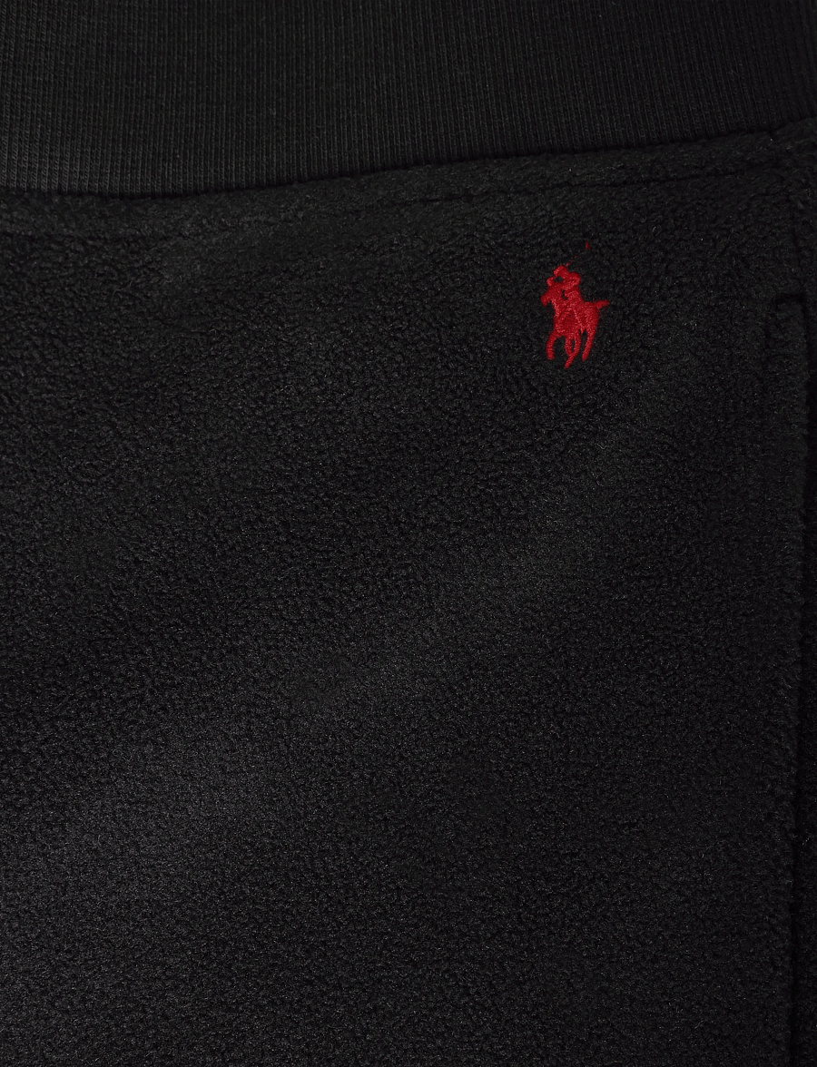 Polo Ralph Lauren - RECYCLED FLEECE-KNT-SLEEP BOTTOM - pyjamahosen - polo black - 3