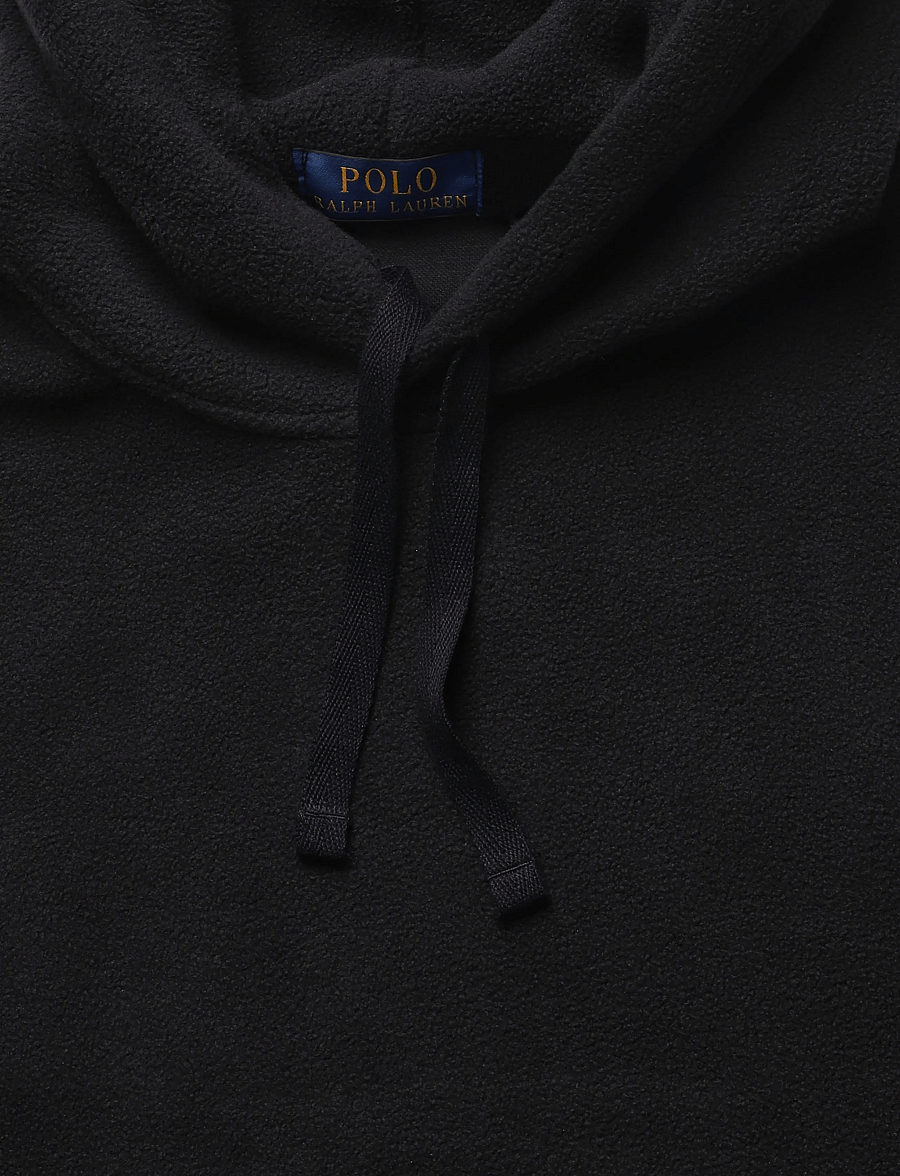 Polo Ralph Lauren - RECYCLED FLEECE-KNT-SLEEP TOP - kapuzenpullover - polo black - 2