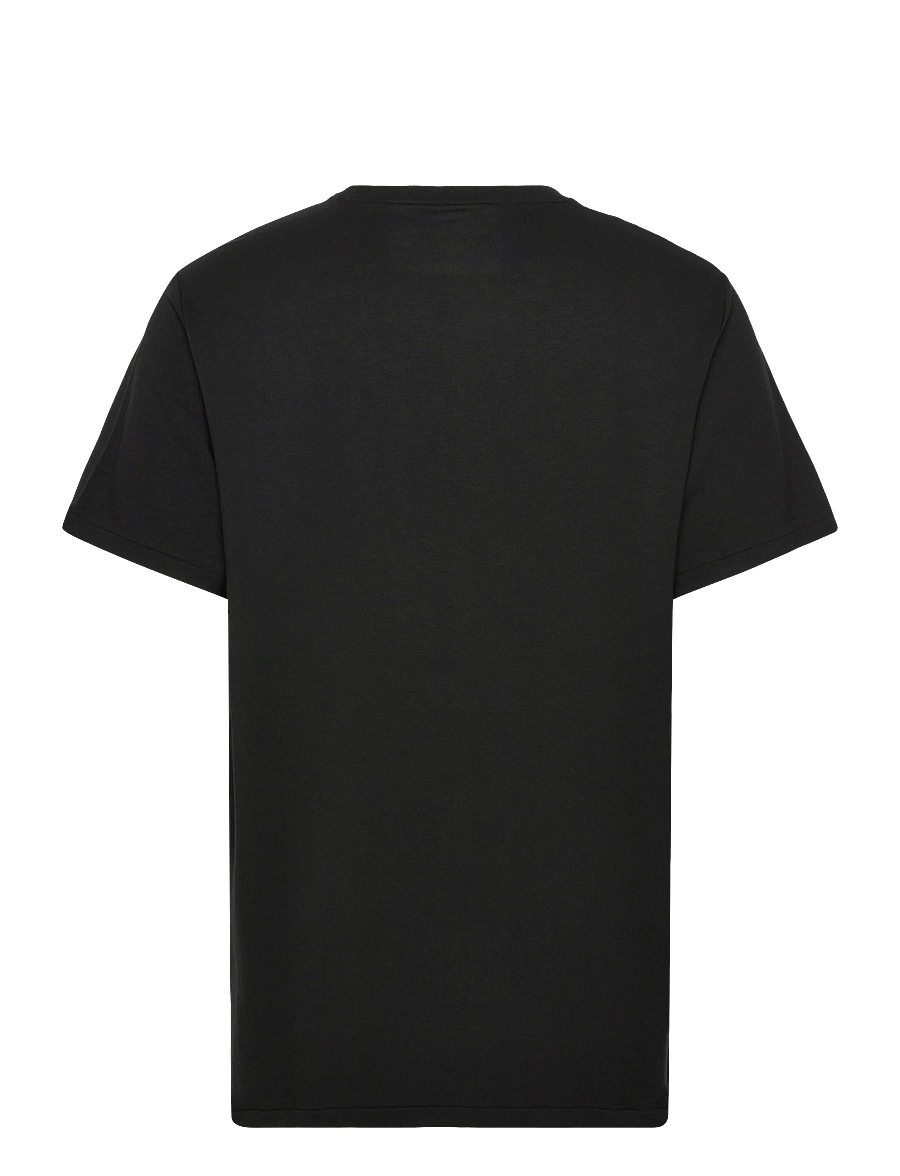 Polo Ralph Lauren - Logo French Terry Sleep Shirt - pyjamaoberteile - polo blck - 2