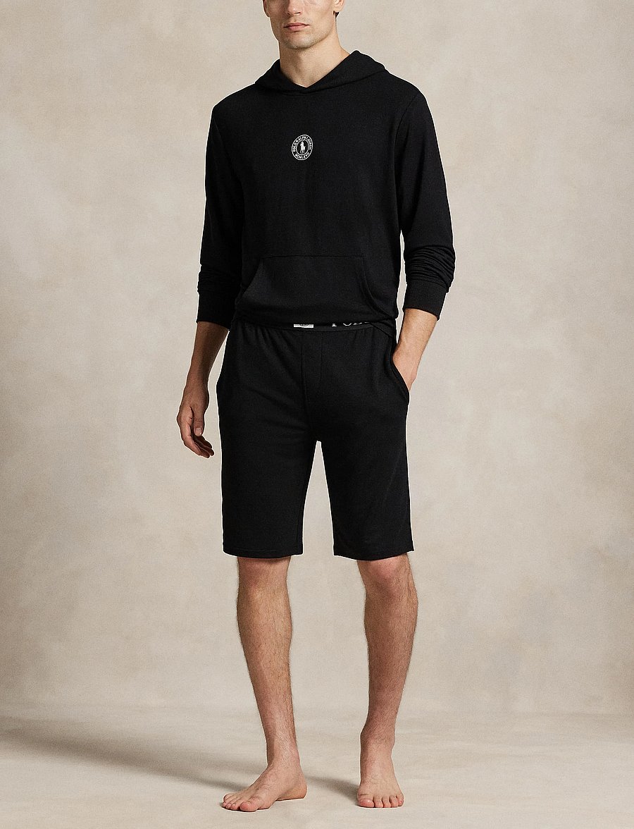 Polo Ralph Lauren - Logo French Terry Sleep Hoodie - hupparit - polo black/polo b - 3
