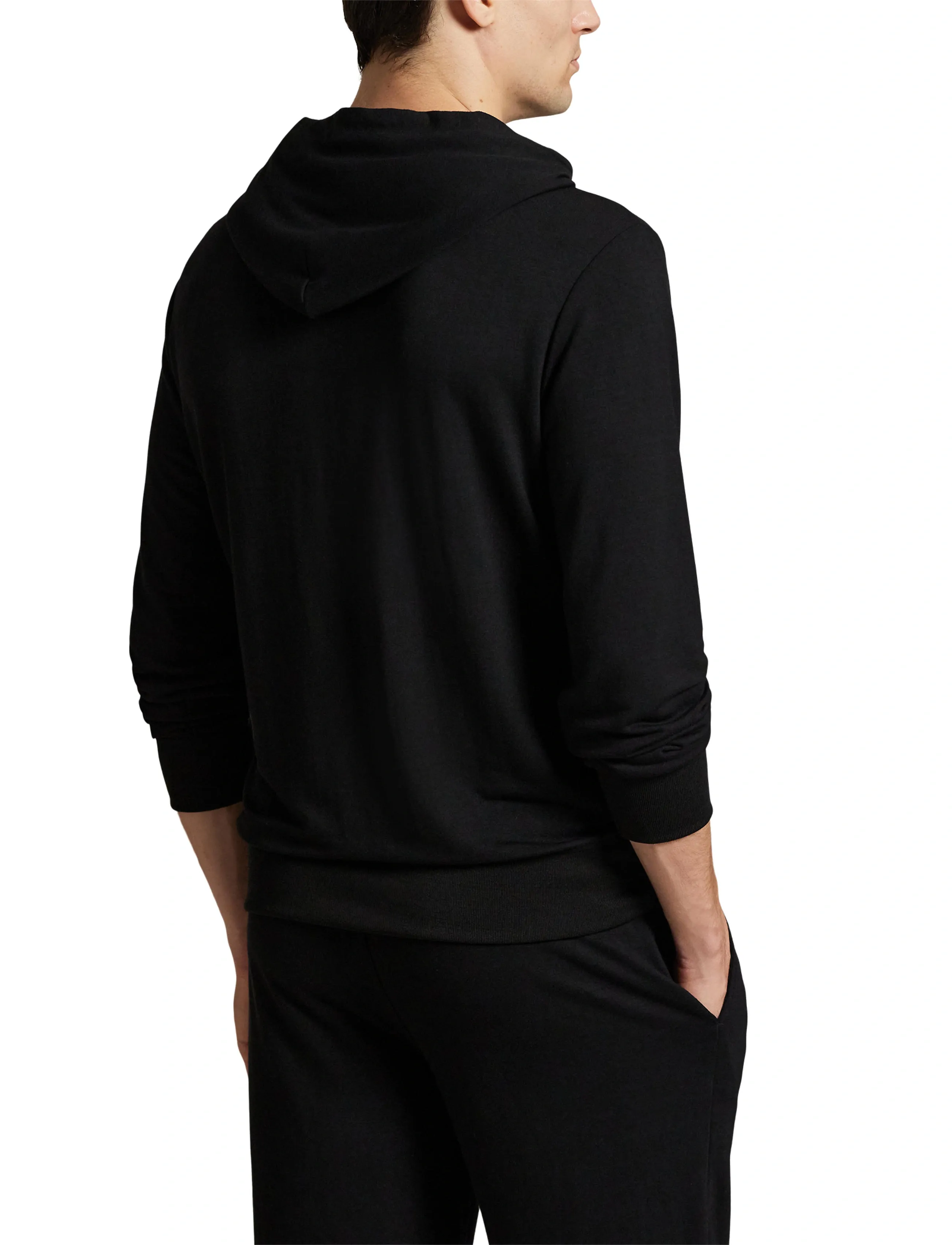 Polo Ralph Lauren - Logo French Terry Sleep Hoodie - hettupeysur - polo black/polo b - 4