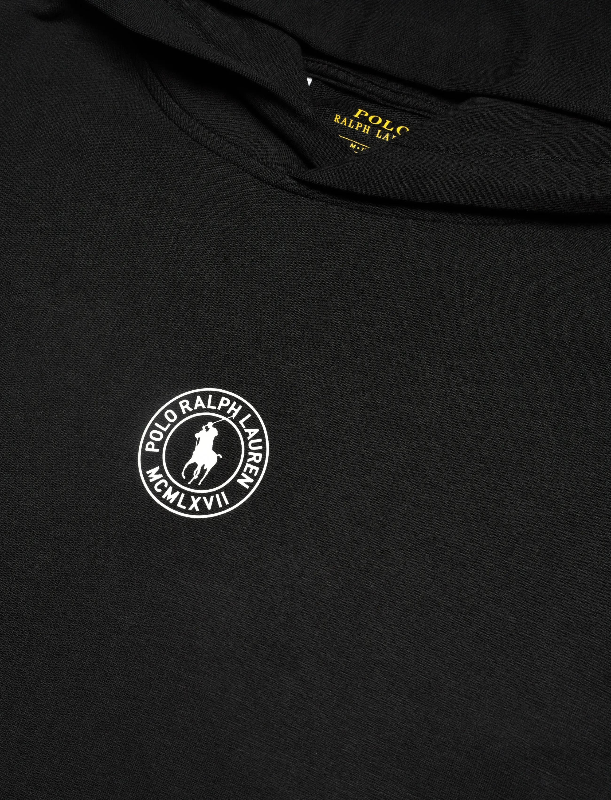 Polo Ralph Lauren - Logo French Terry Sleep Hoodie - hettupeysur - polo black/polo b - 5