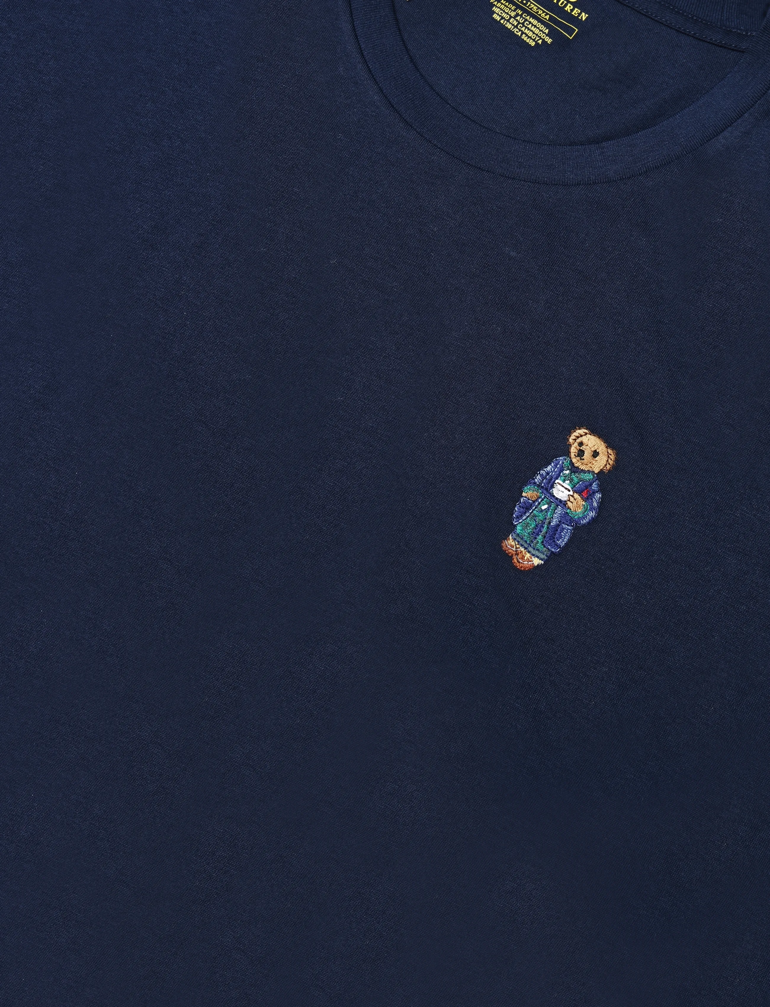 Polo Ralph Lauren - BCI LIQUID COTTON-KNT-SLEEP TOP - pyjamaoberteile - navy - 2