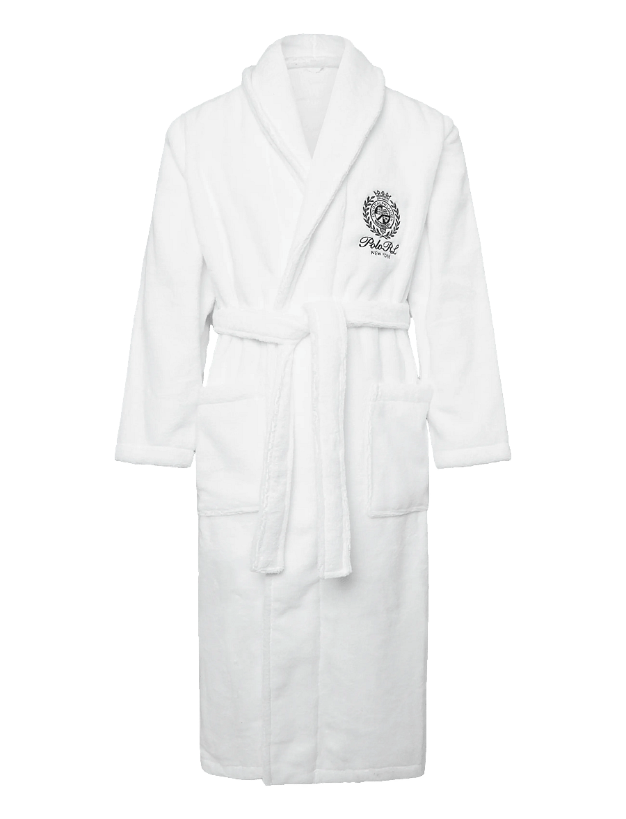 Polo Ralph Lauren - BCI COTTON/TERRY-KNT-SLEEP ONE PIECE - hommikumantlid - white - 0