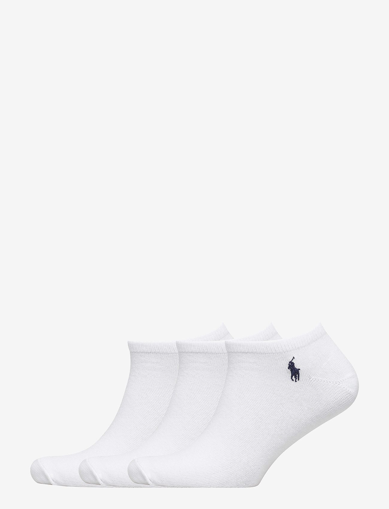 Polo Ralph Lauren Low-Cut Sock 3-Pack, One Size, Socks, Weiß - Ankle Männerswear