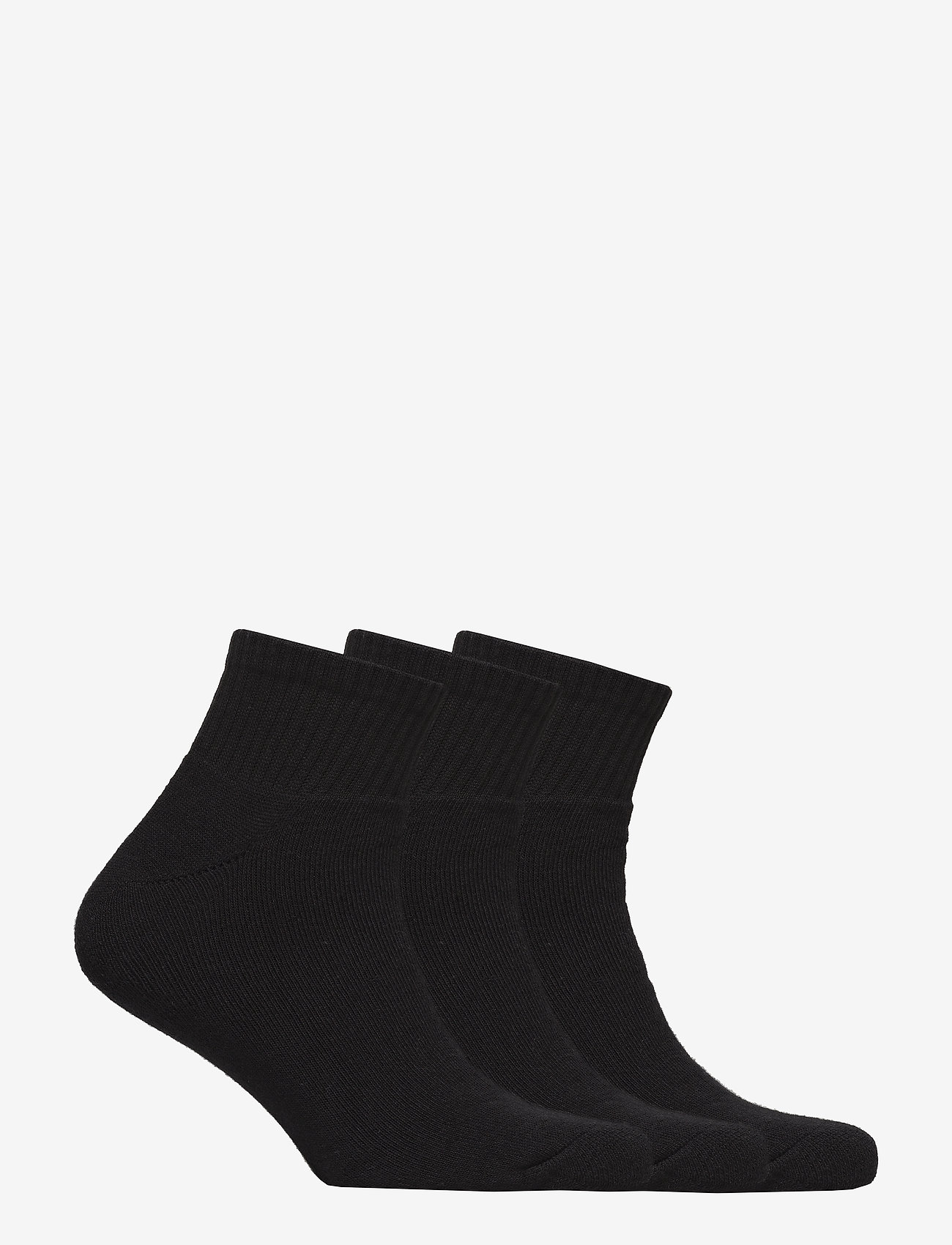 Polo Ralph Lauren - Quarter Sock 3-Pack - sokkide mitmikpakk - black - 3