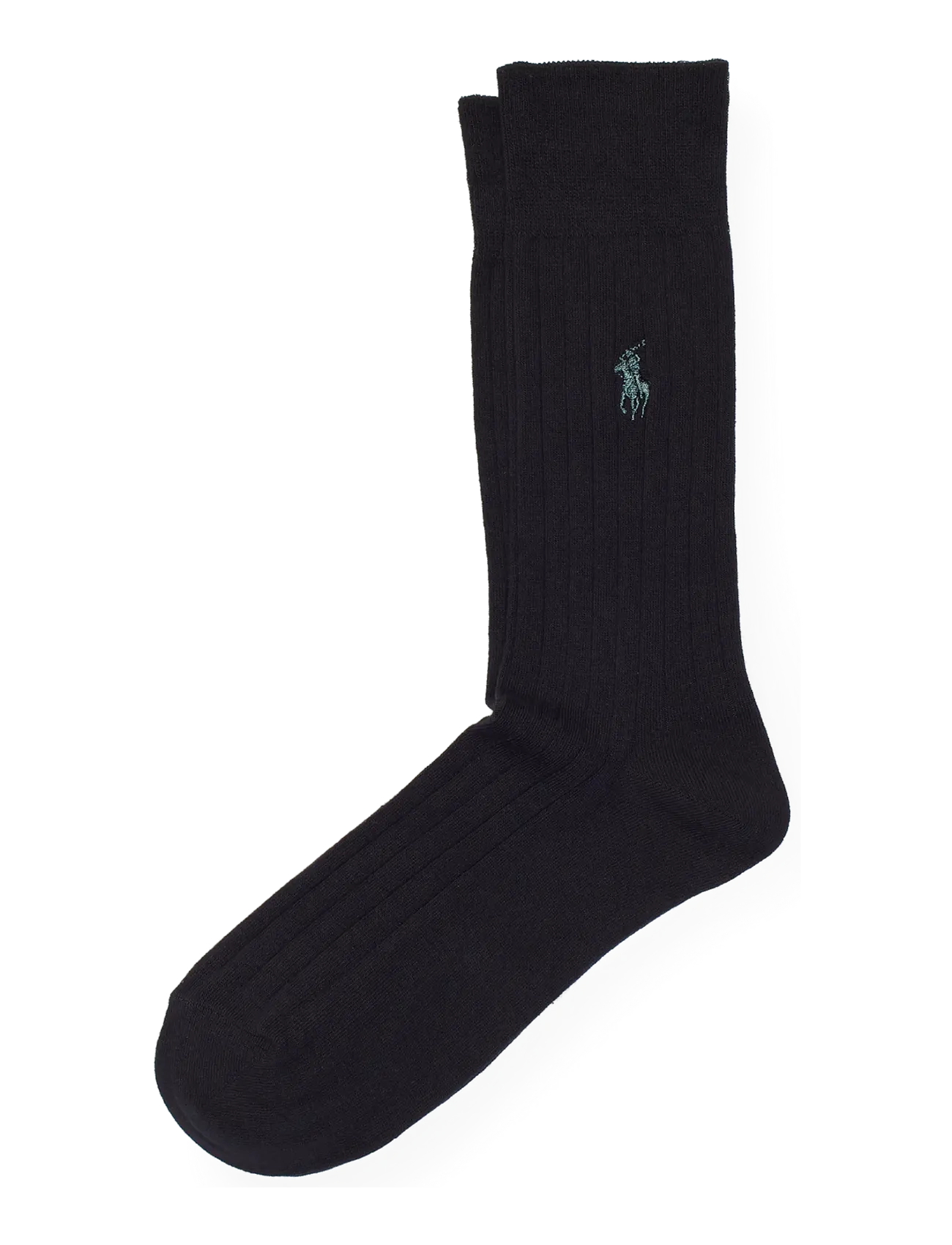 Polo Ralph Lauren Ribbed Trouser Socks - E-smaspäev - BLACK / black