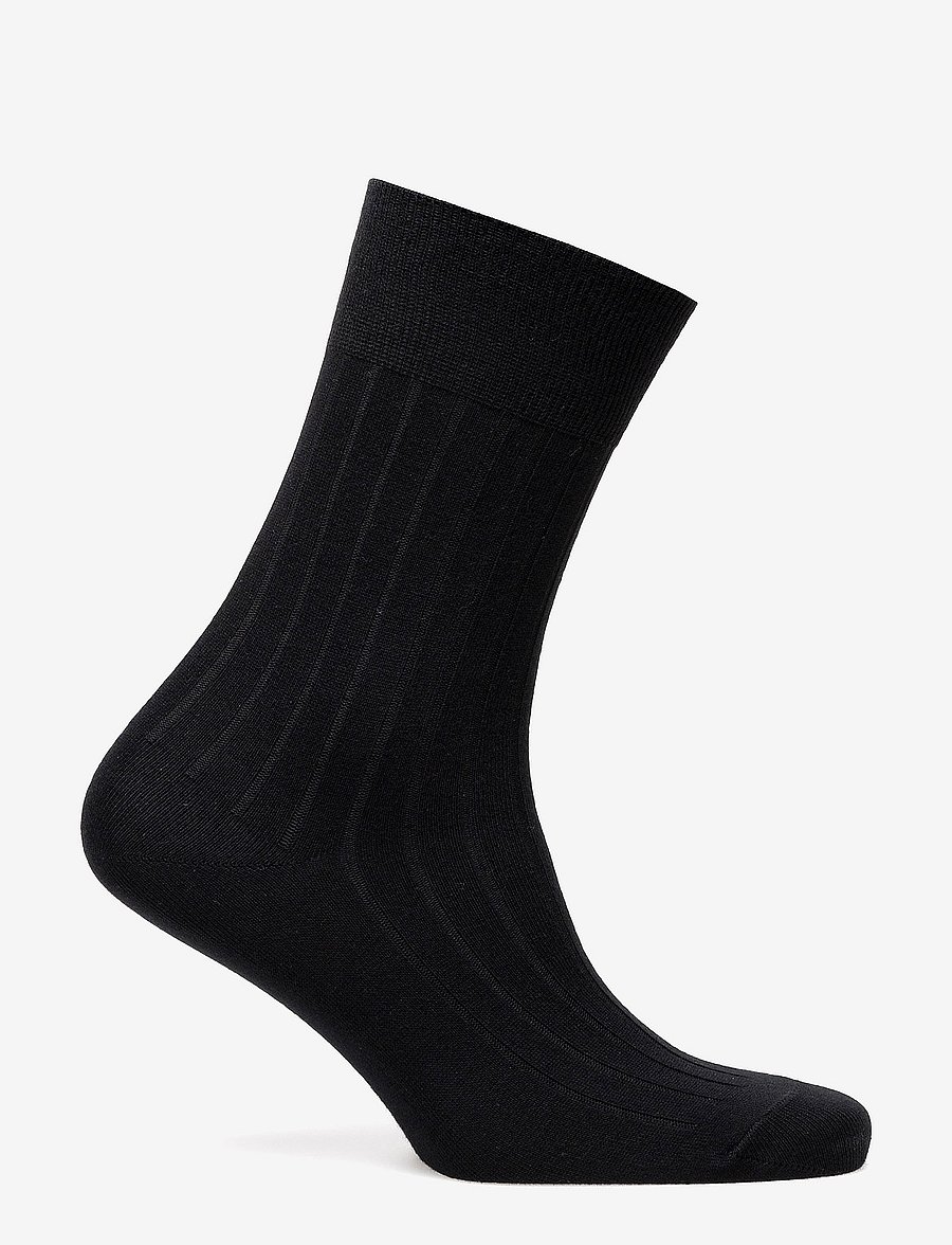Polo Ralph Lauren - Ribbed Trouser Socks - klassikalised sokid - black - 2