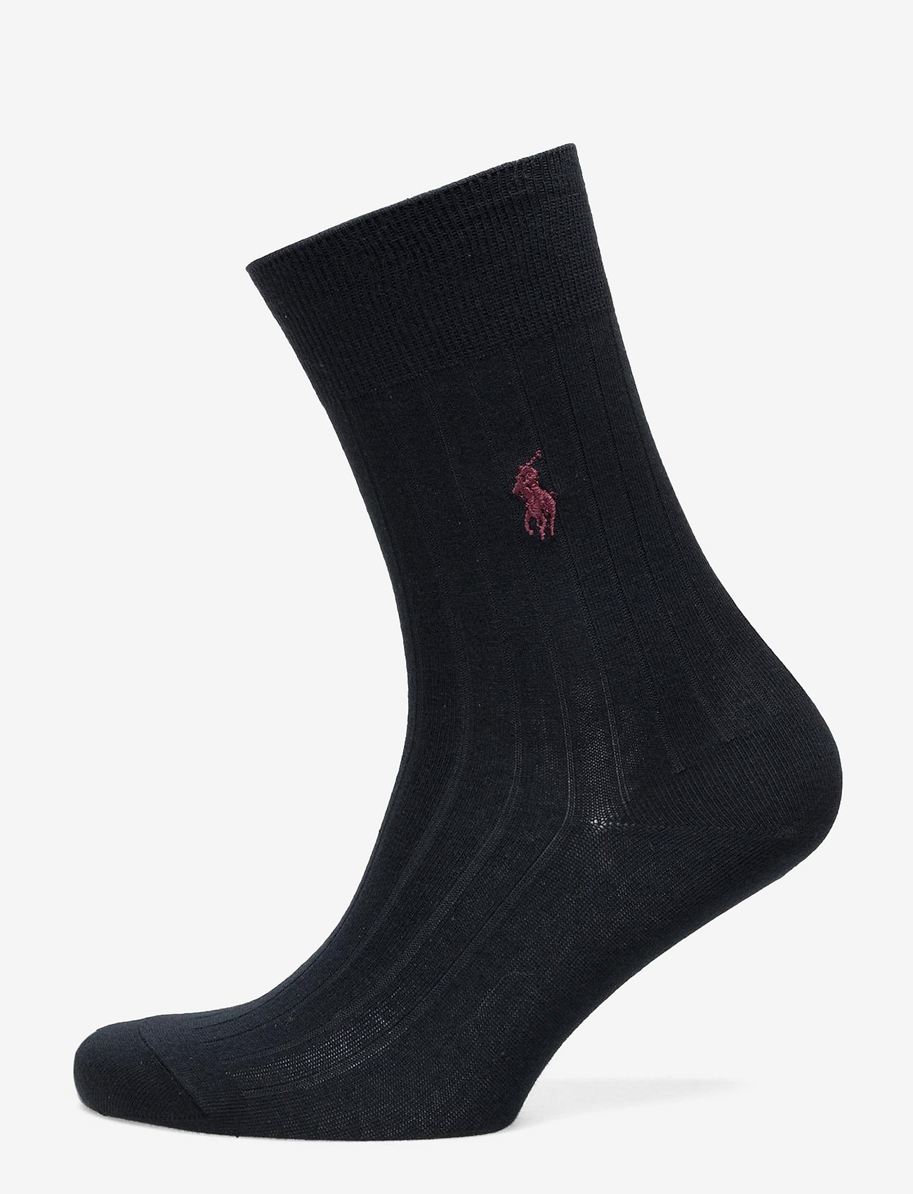 Polo Ralph Lauren - Ribbed Trouser Socks - sokker - navy - 0
