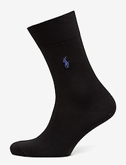 Polo Ralph Lauren Underwear - Pony Flat-Knit Trouser Socks - chaussettes - black - 0