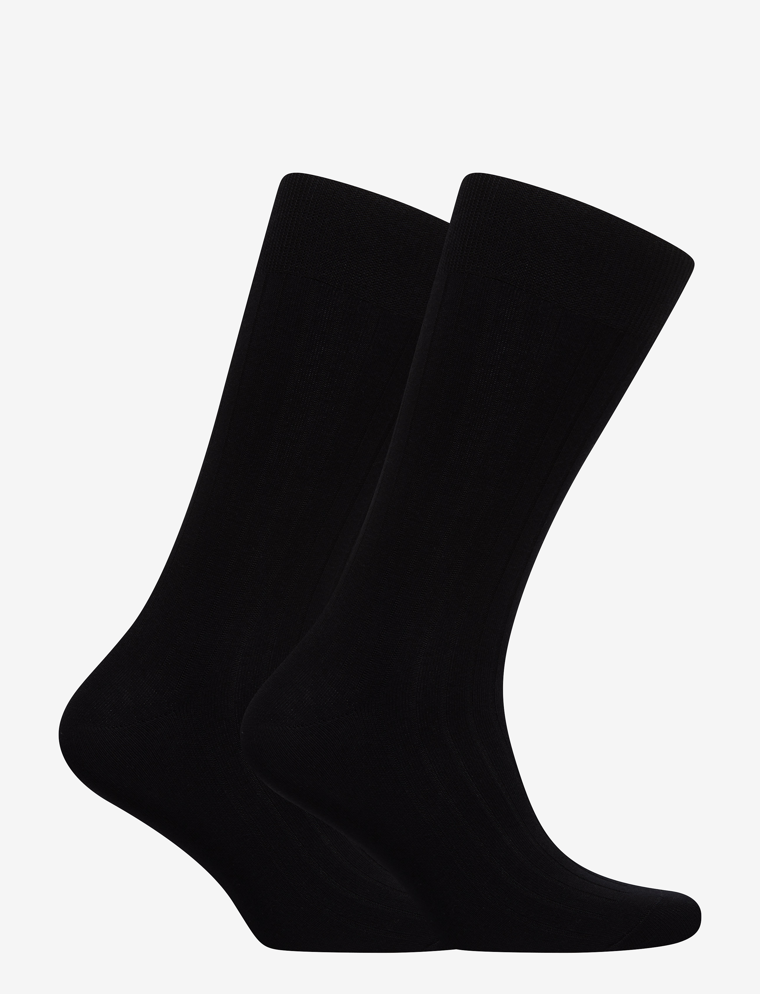 Polo Ralph Lauren - Rib-Knit Trouser Socks - sokker - black - 1