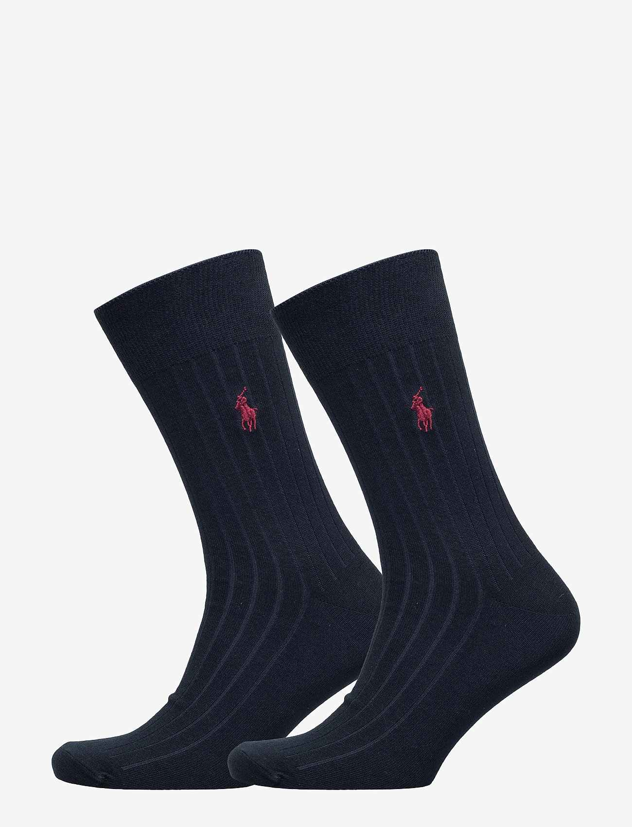 Polo Ralph Lauren Rib-Knit Trouser Socks, 43-46, Blue, Sokker > Almindelige Sokker, Herre