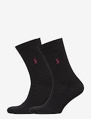 Polo Ralph Lauren Underwear - Cotton-Blend Dress Sock 2-Pack - multipack sokken - new black - 0