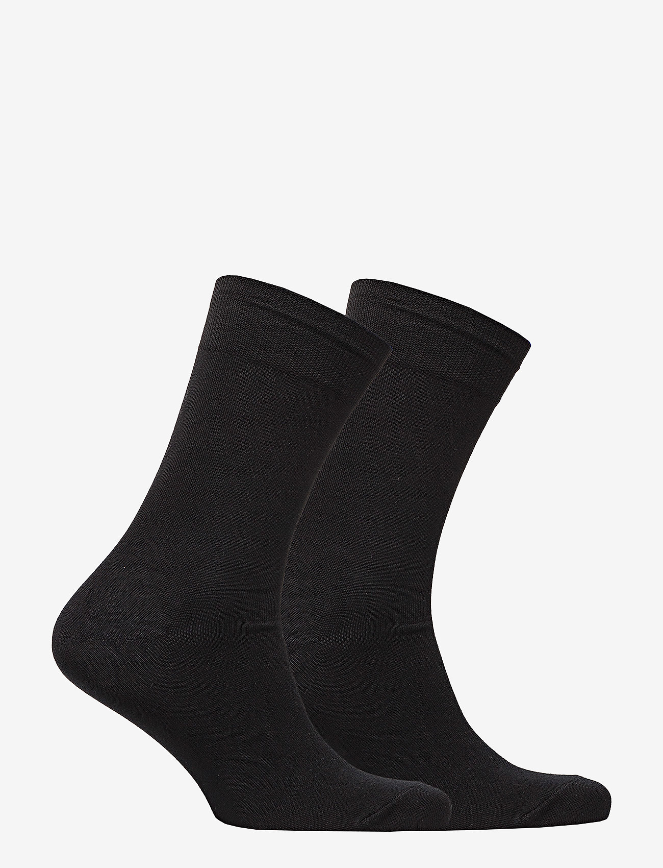 Polo Ralph Lauren - Cotton-Blend Dress Sock 2-Pack - klassikalised sokid - new black - 1