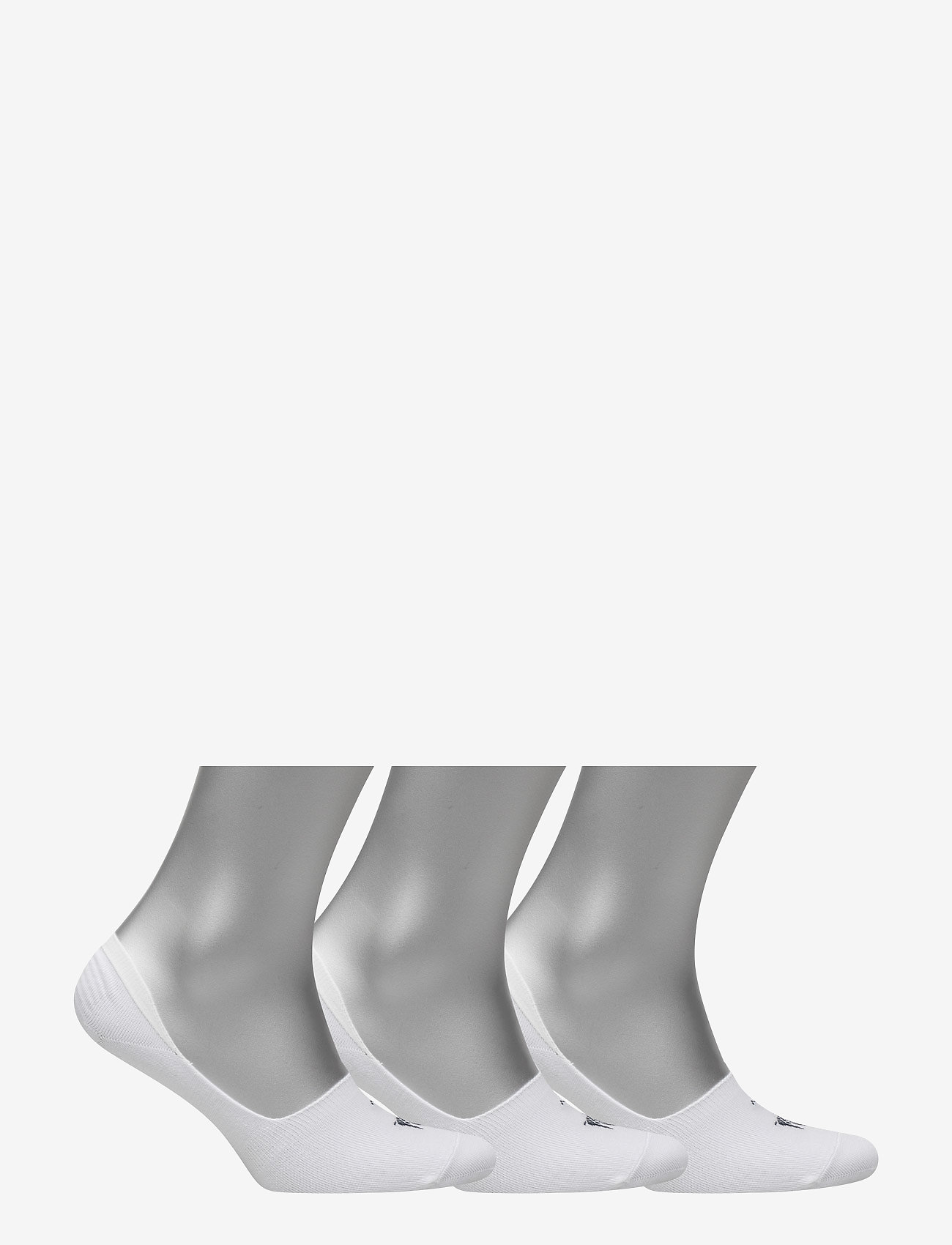 Polo Ralph Lauren - Big Pony No-Show-Liner 3-Pack - socken im multipack - white - 1