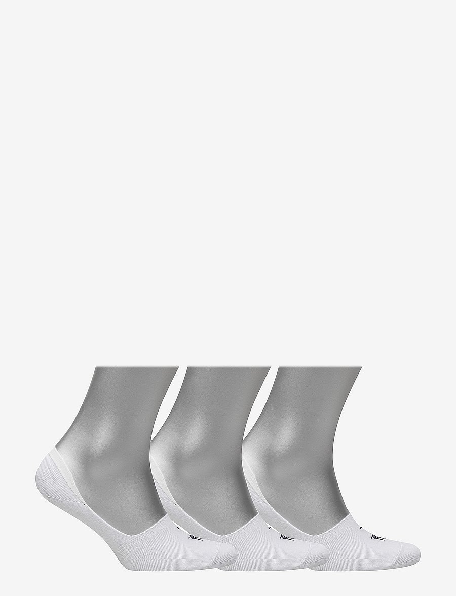 Polo Ralph Lauren - Big Pony No-Show-Liner 3-Pack - multipack strømper - white - 1