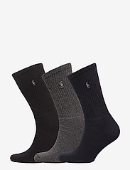 Polo Ralph Lauren Underwear - Crew Sock 3-Pack - sokkide mitmikpakk - asst[navy,charc - 0