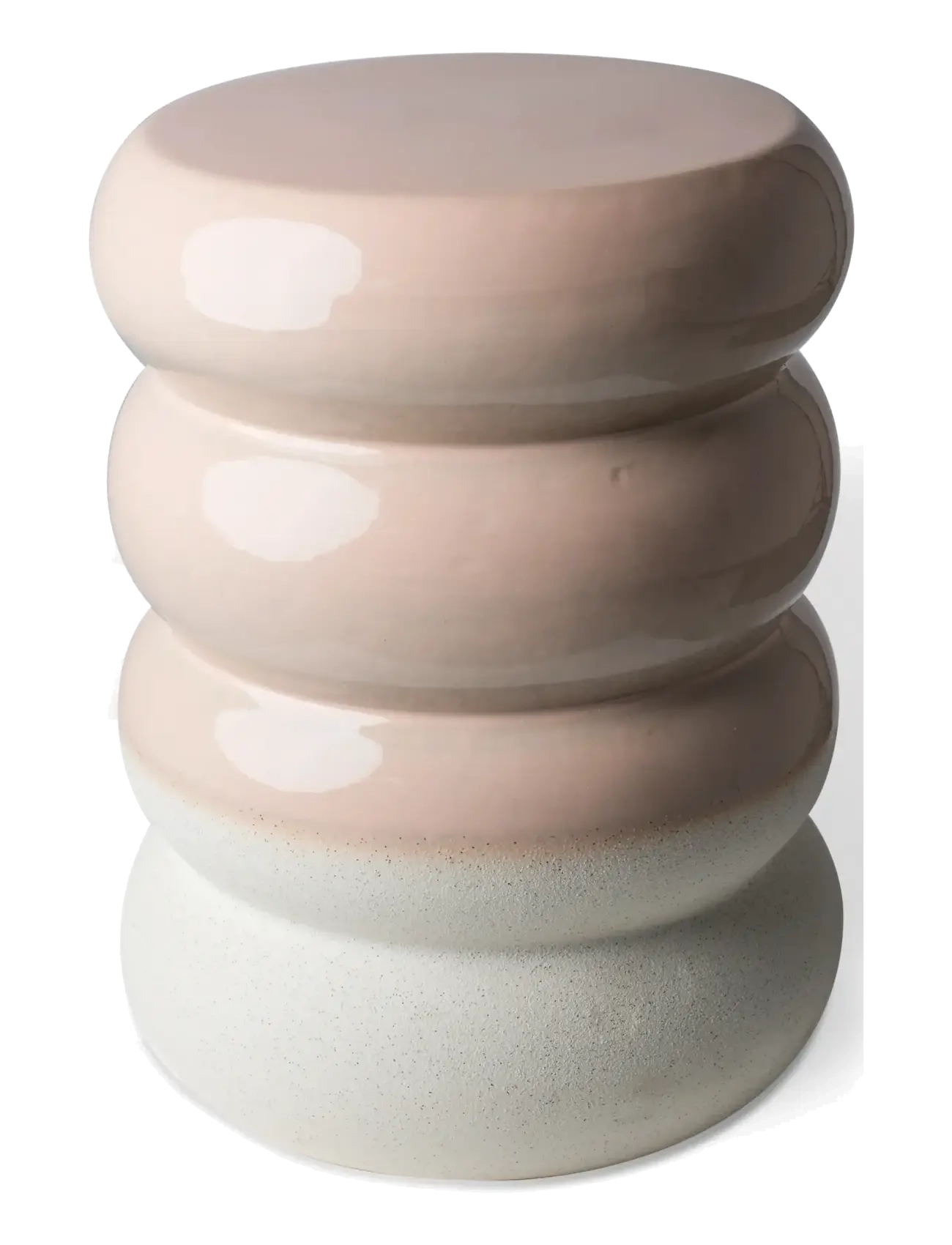 POLSPOTTEN Side Table Chubby, Ø34X H44 cm, Tables, Rosa - Tables & Small Homeware