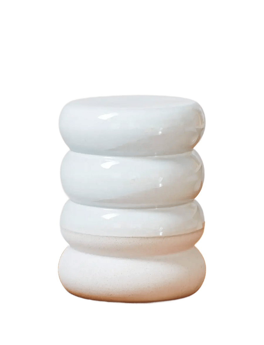POLSPOTTEN - side table chubby - beistelltische & kleine tische - white - 1