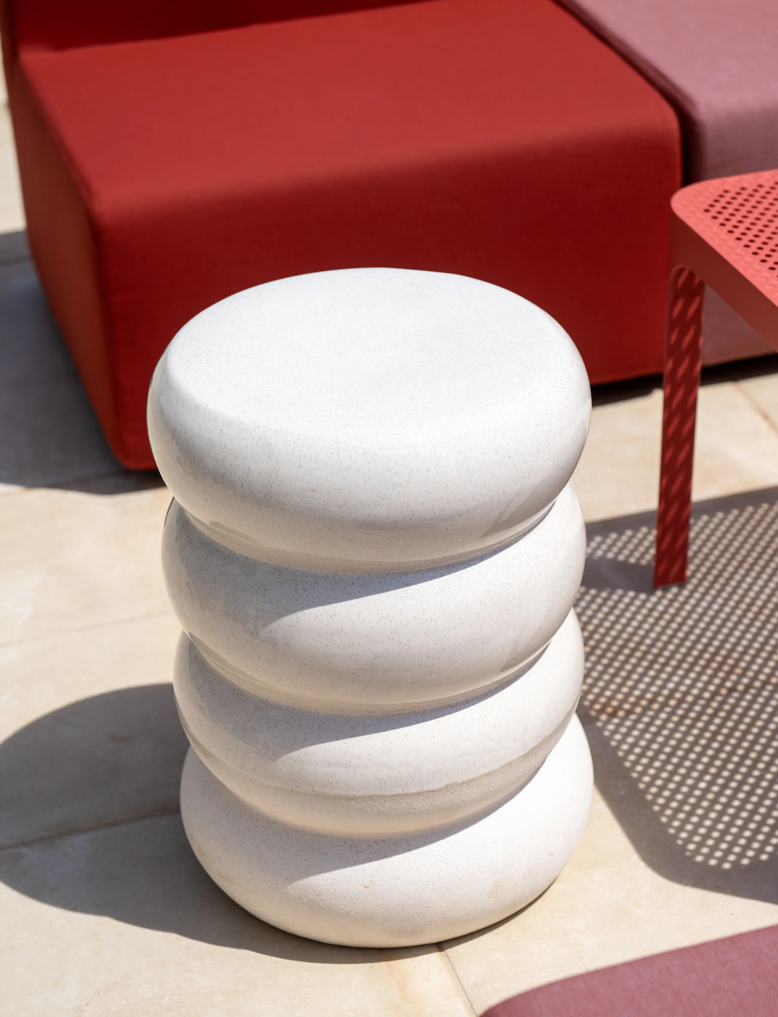 POLSPOTTEN - side table chubby - beistelltische & kleine tische - white - 4