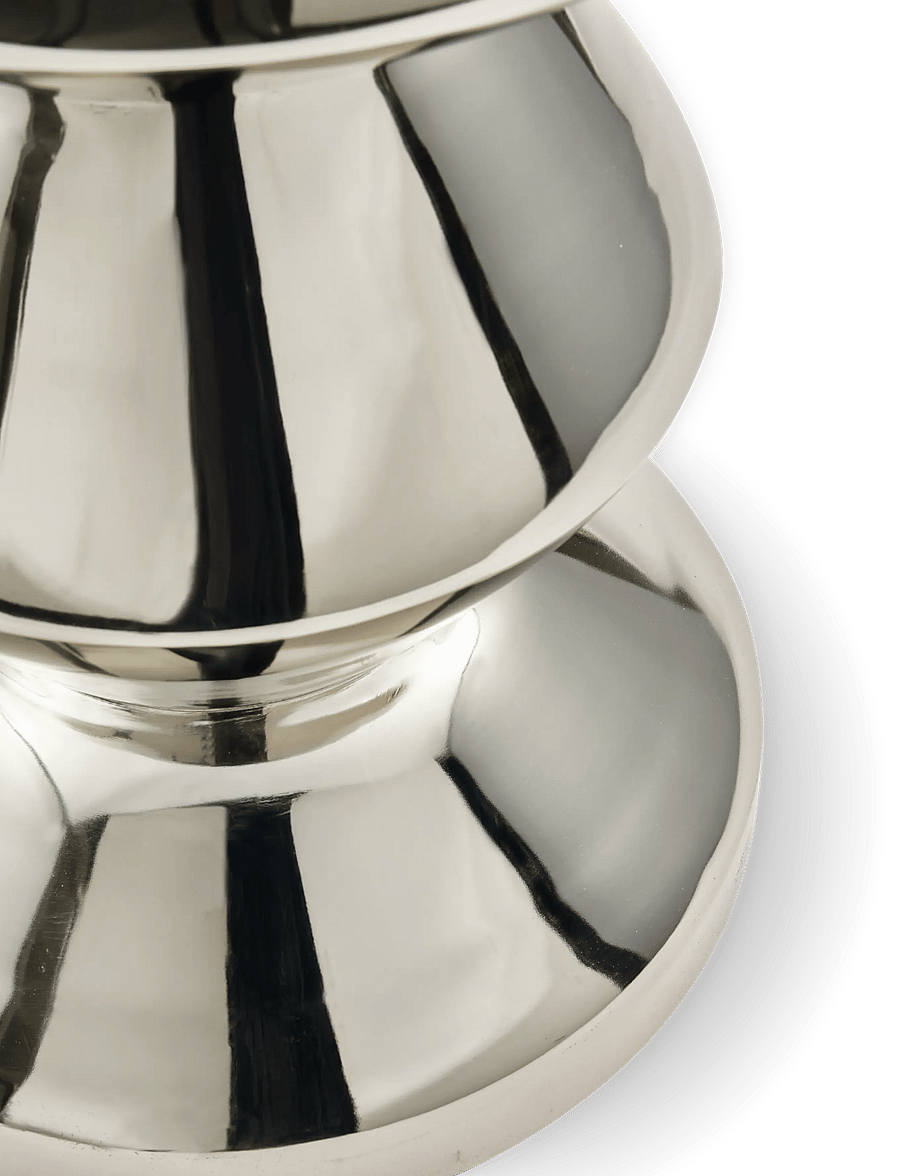POLSPOTTEN - Zig Zag - beistelltische & kleine tische - silver - 5