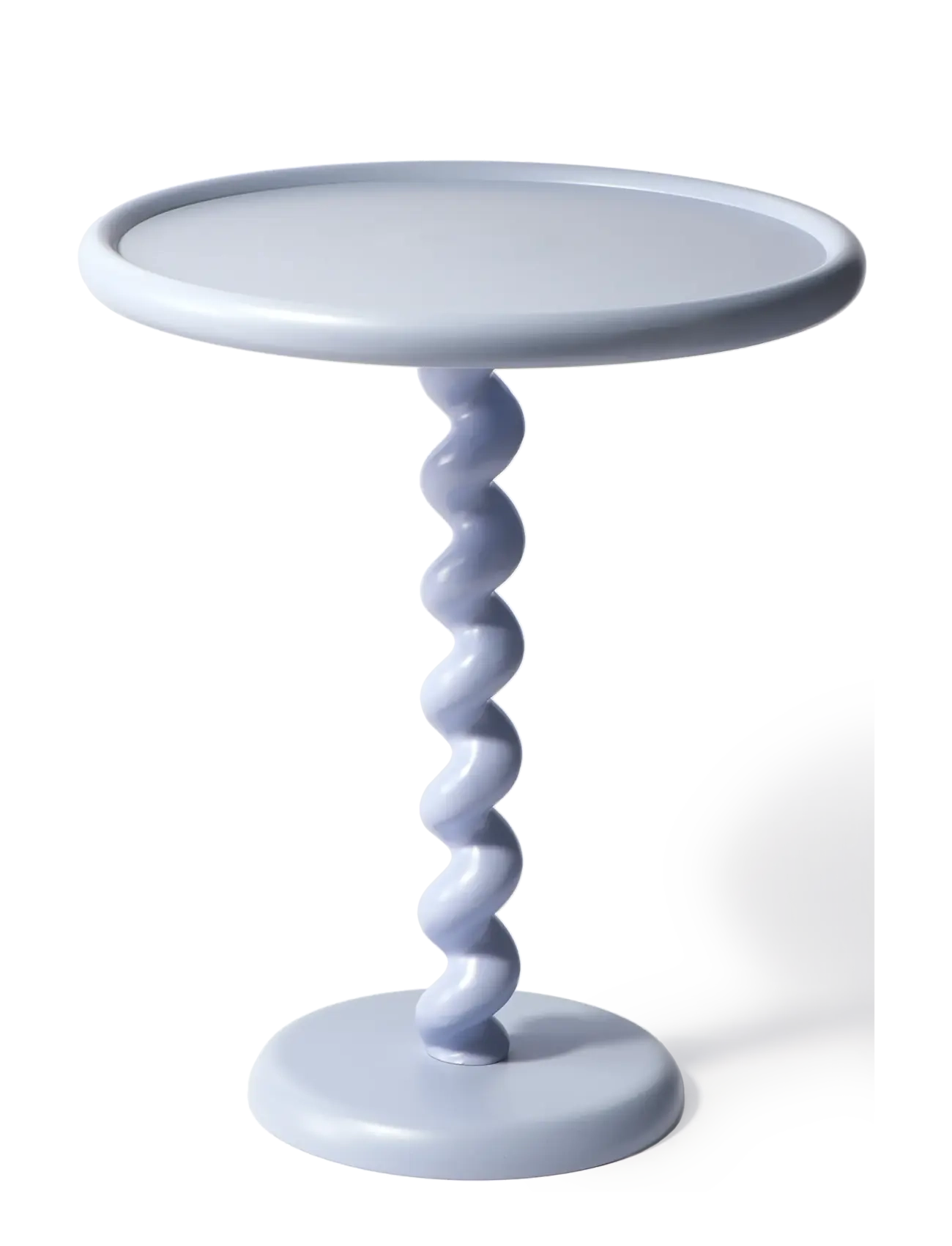 POLSPOTTEN side table twister light blue - Tables - LIGHT BLUE / blue