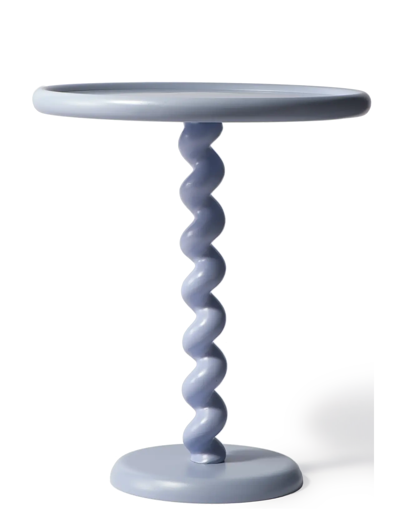 POLSPOTTEN - side table twister light blue - sideborde og små borde - light blue - 1