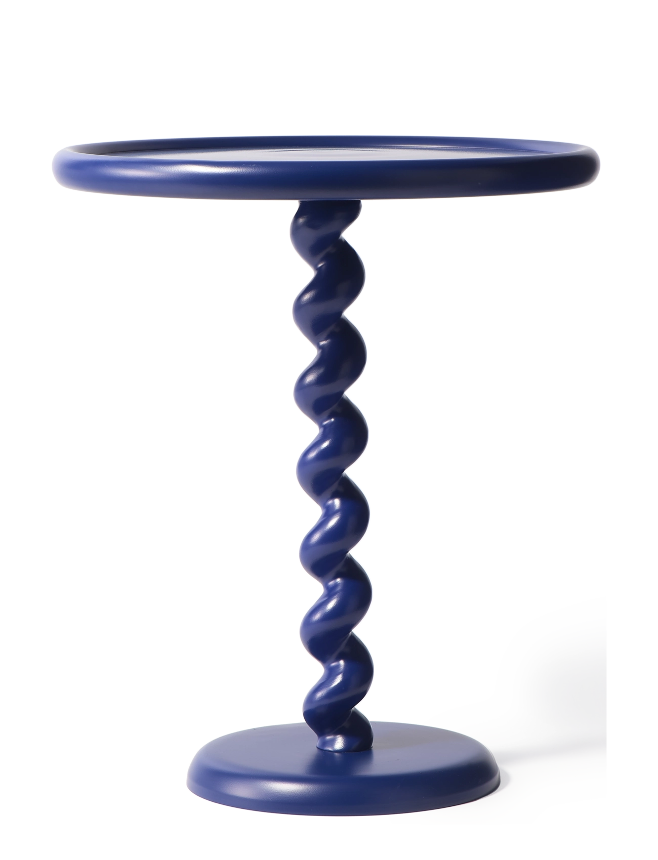POLSPOTTEN - side table twister - küljelauad ja väikesed lauad - dark blue - 1