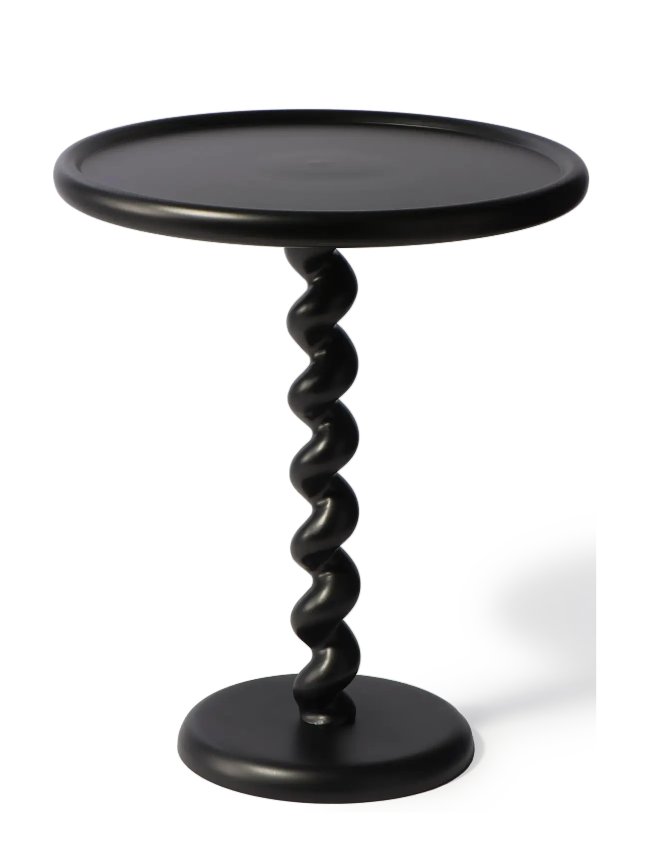 POLSPOTTEN side table twister black - Pakkumised - BLACK / black