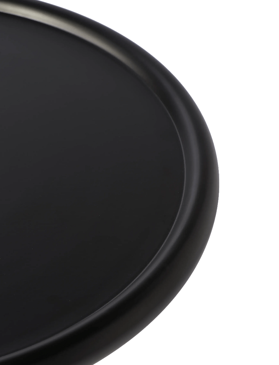 POLSPOTTEN - side table twister - küljelauad ja väikesed lauad - black - 3