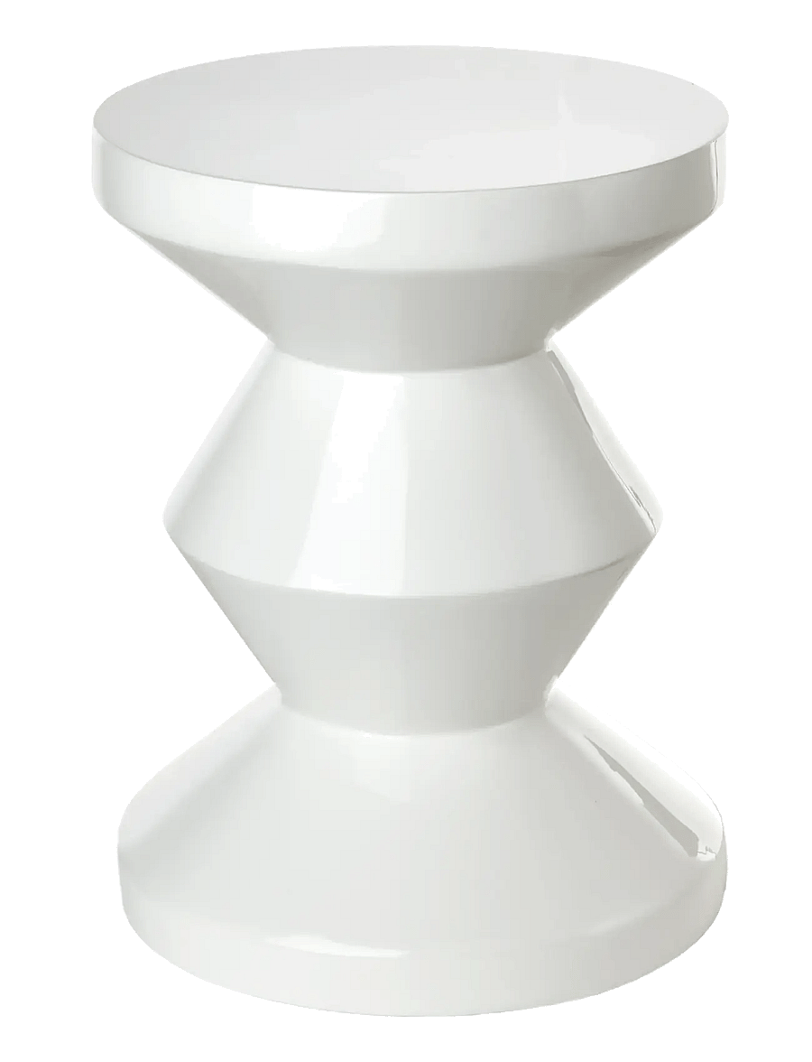 POLSPOTTEN - Zig Zag - beistelltische & kleine tische - white - 0