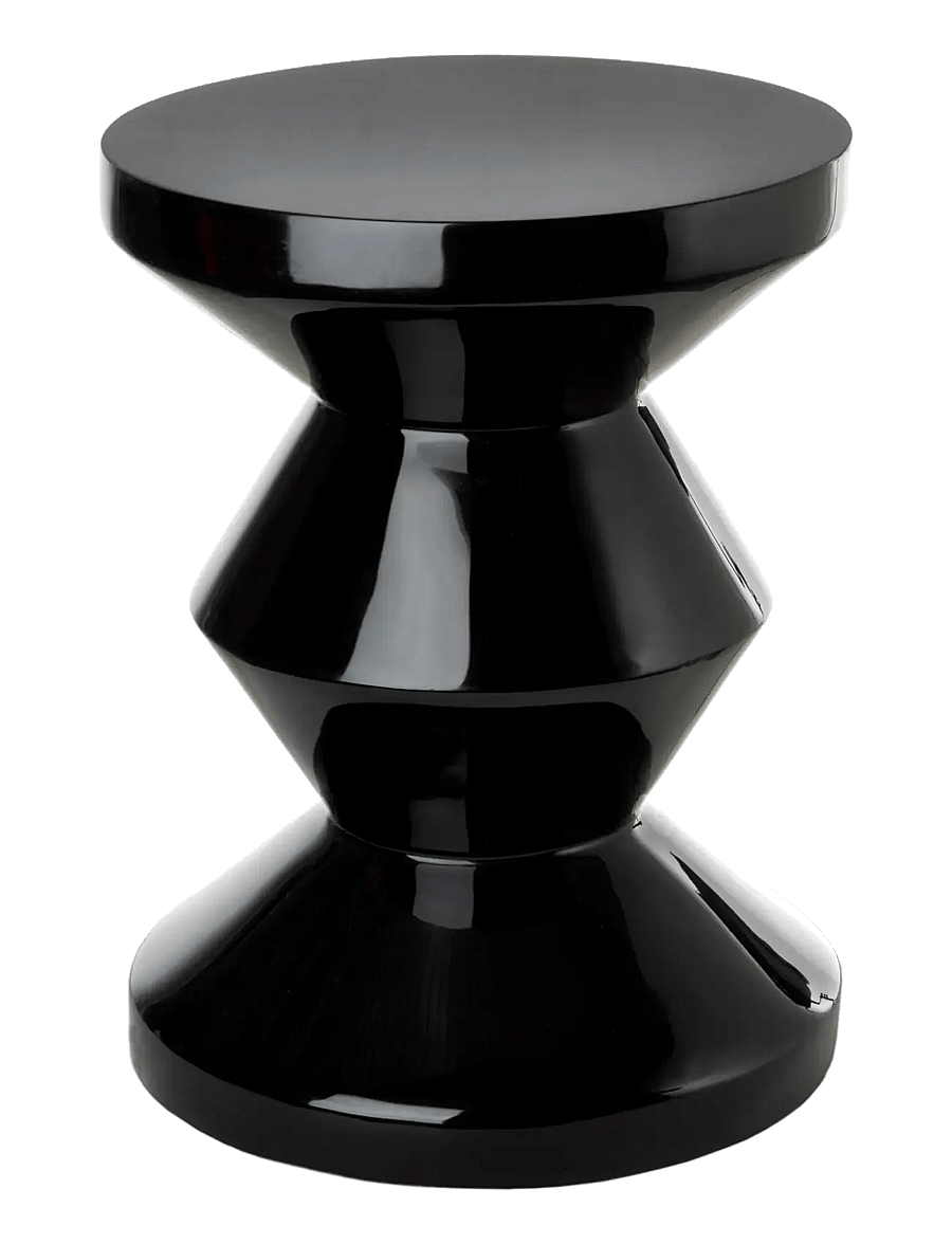 POLSPOTTEN - Zig Zag black - beistelltische & kleine tische - black - 0