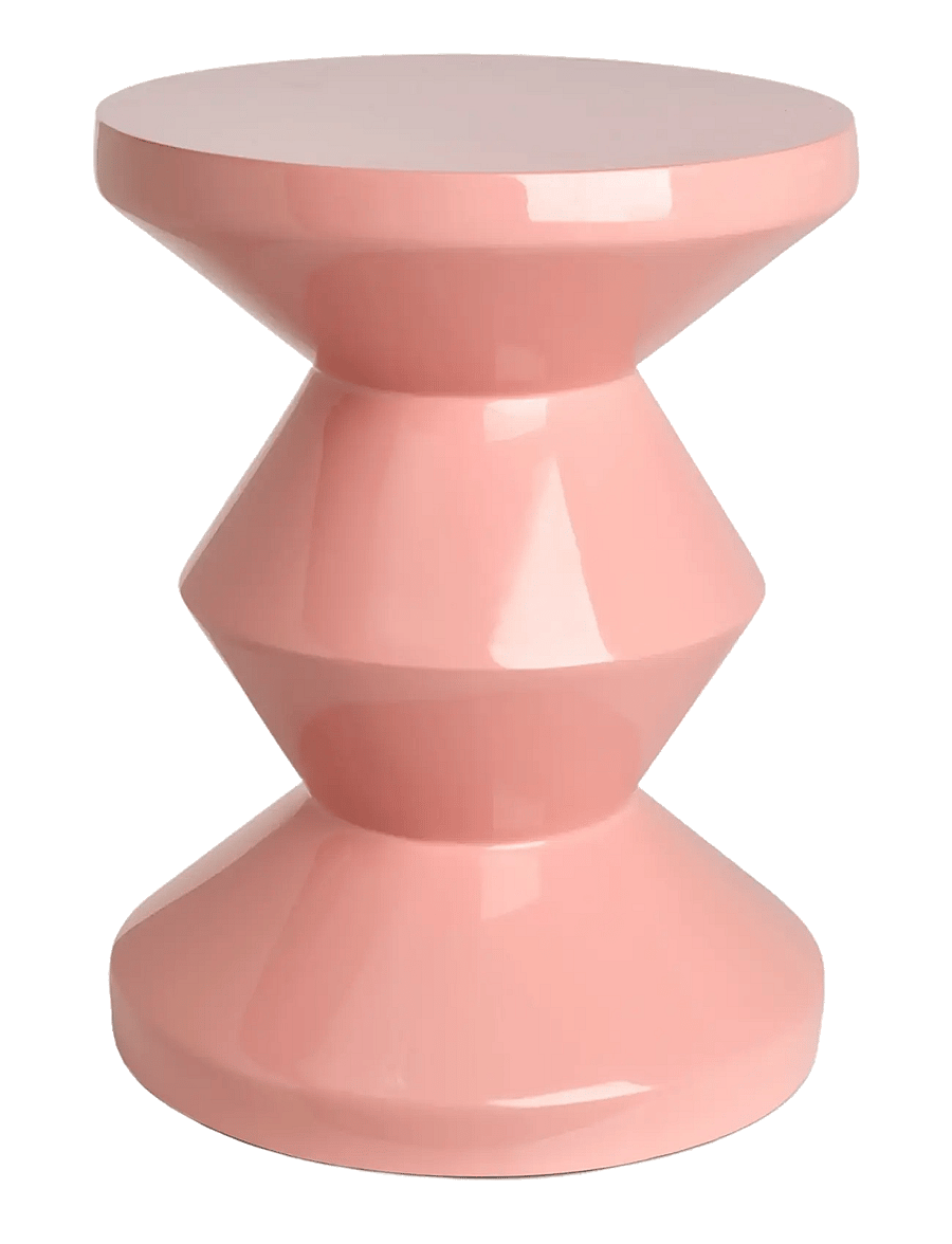 POLSPOTTEN - Zig Zag - beistelltische & kleine tische - light pink - 0