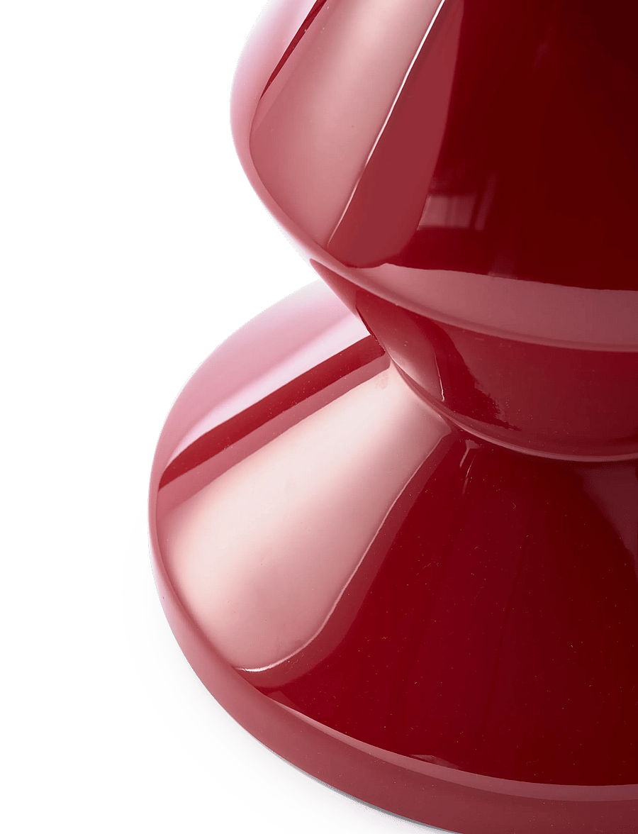 POLSPOTTEN - Zig Zag - beistelltische & kleine tische - burgundy red - 3